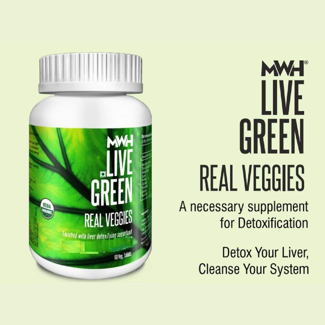 Live Green Real Veggies 60'S, Pack of 1 Tablet Live Green Real Veggies 60'S, Pack of 1 Tablet