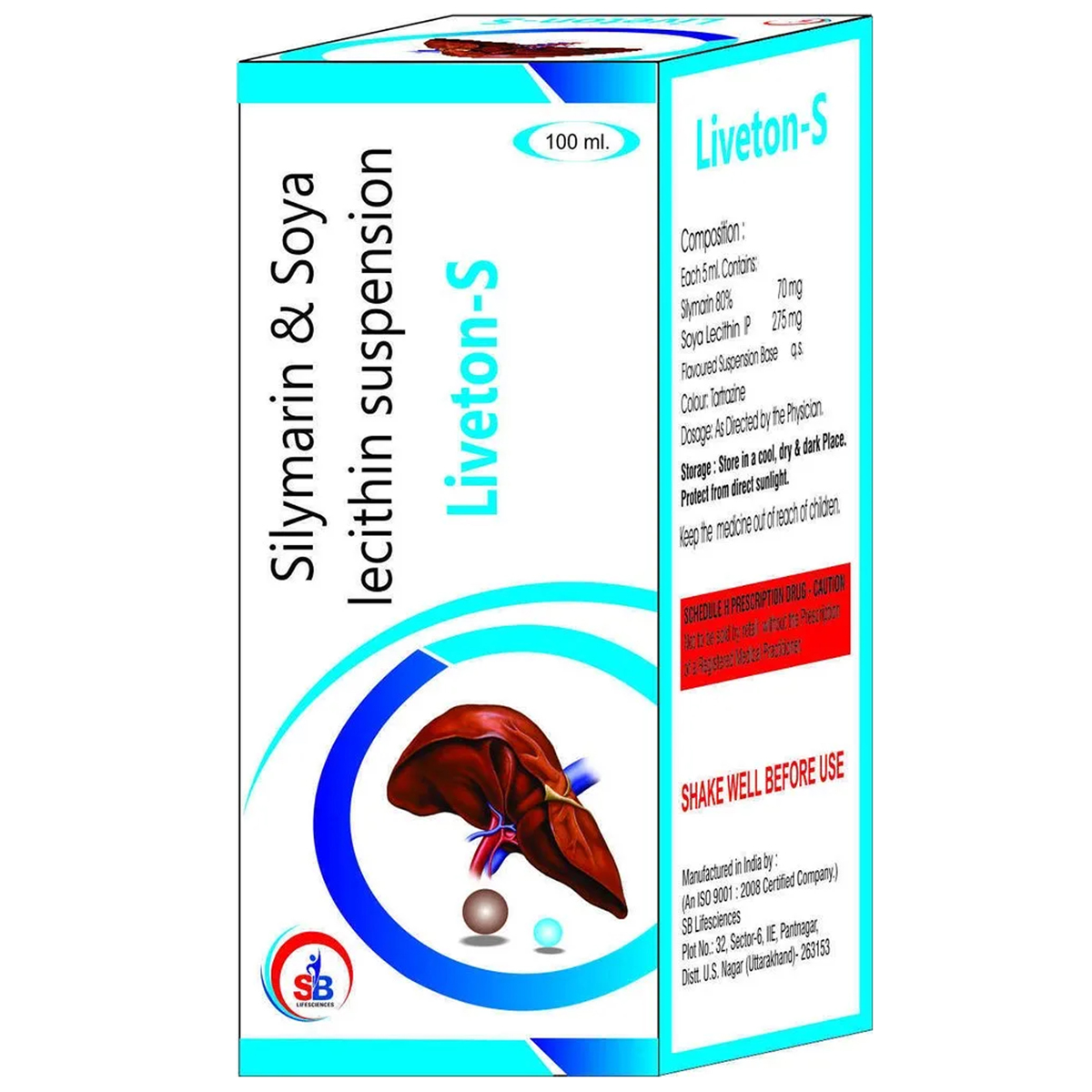Liveton-S Suspension 100 ml, Pack of 1 SUSPENSION Liveton-S Suspension 100 ml, Pack of 1 SUSPENSION