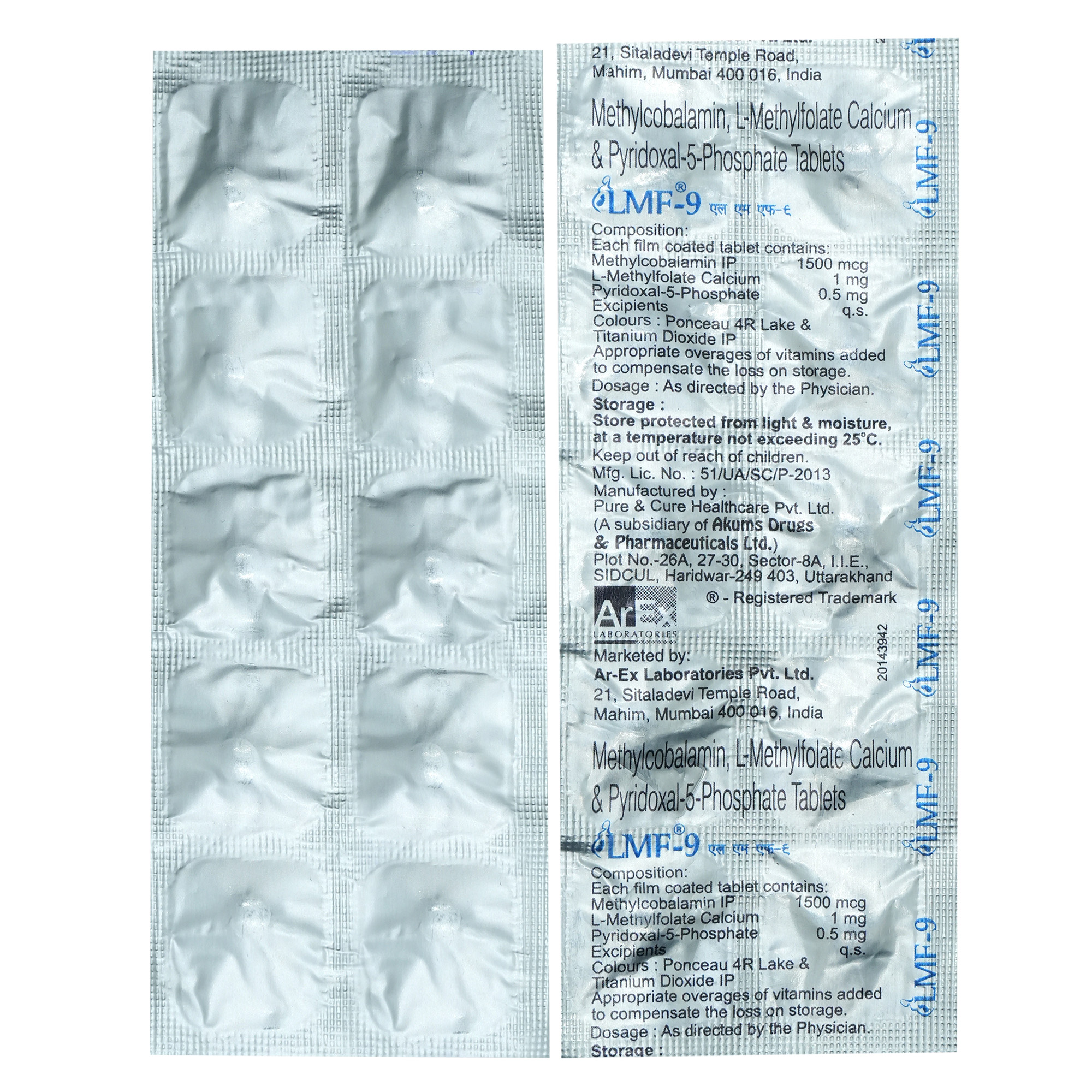 Buy LMF 9 Tablet 10's Online