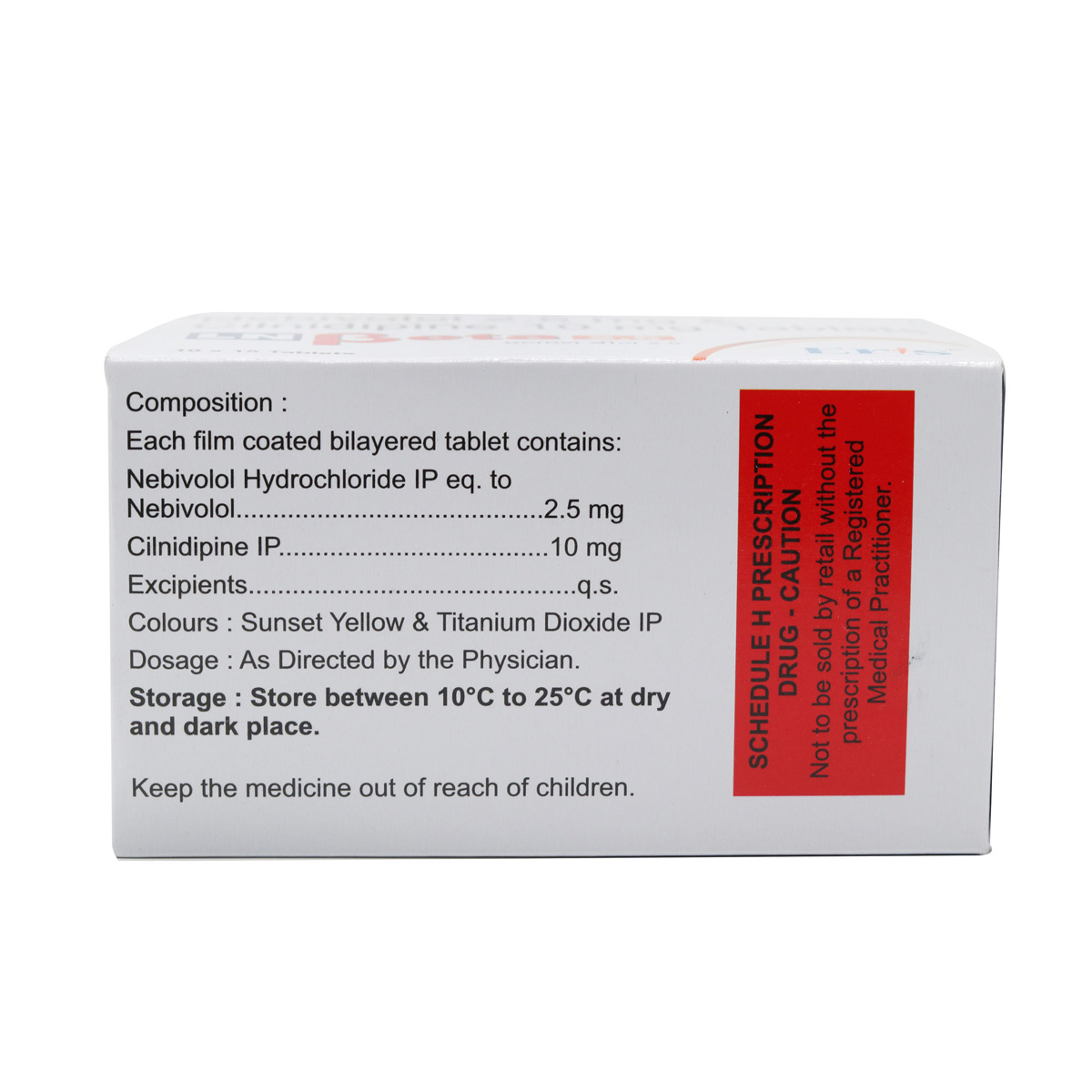 LN Beta 2.5 Tablet 15's, Pack of 15 TabletS LN Beta 2.5 Tablet 15's, Pack of 15 TabletS