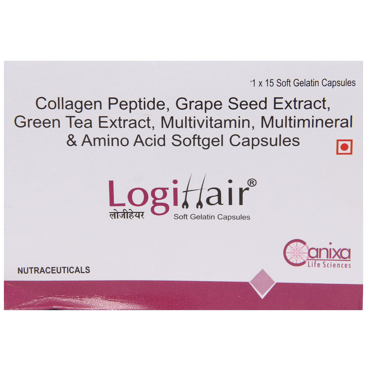 Logihair Capsule 15's, Pack of 15 Logihair Capsule 15's, Pack of 15