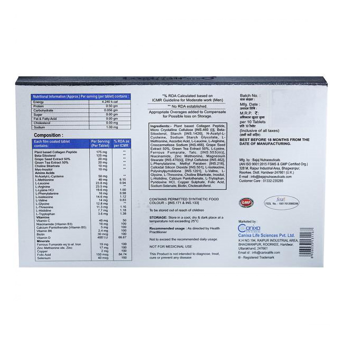 Logihair Men Tablet 10's, Pack of 10 Logihair Men Tablet 10's, Pack of 10