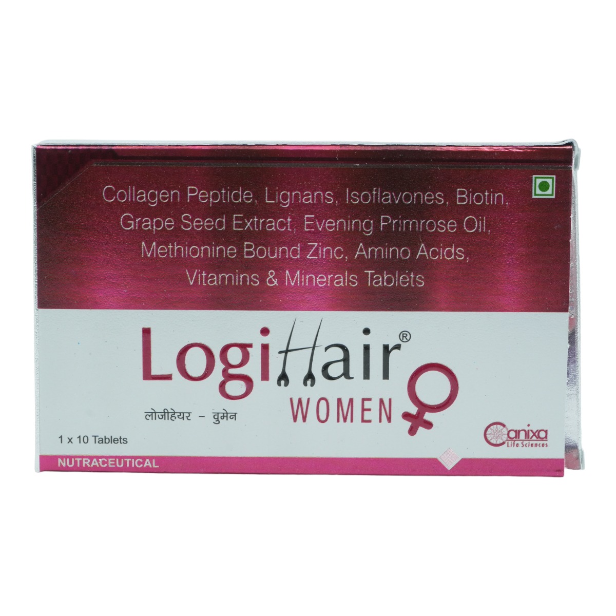 Logihair Women Tablet 10's, Pack of 10 Logihair Women Tablet 10's, Pack of 10