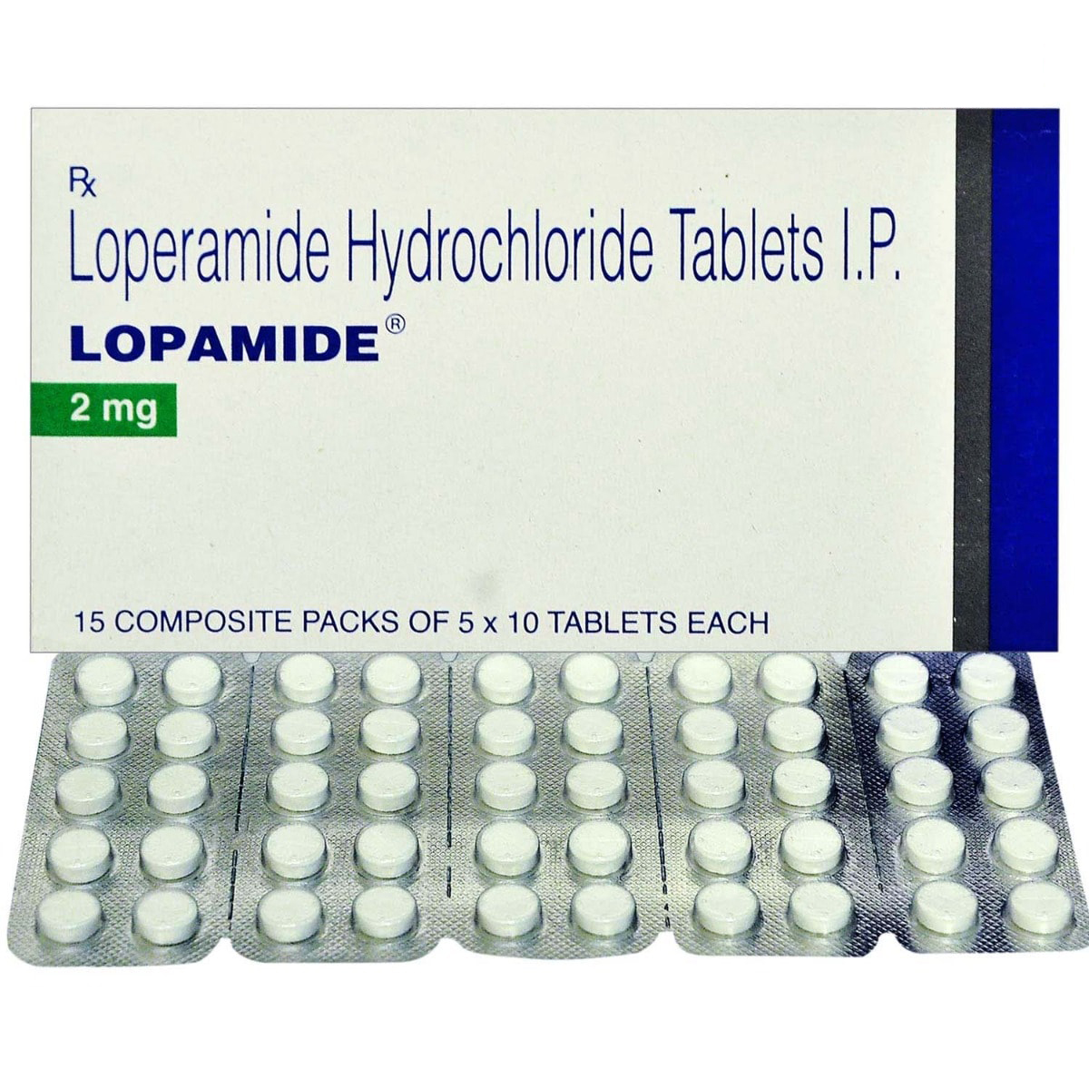 Lopamide Tablet 10's, Pack of 10 TABLETS Lopamide Tablet 10's, Pack of 10 TABLETS