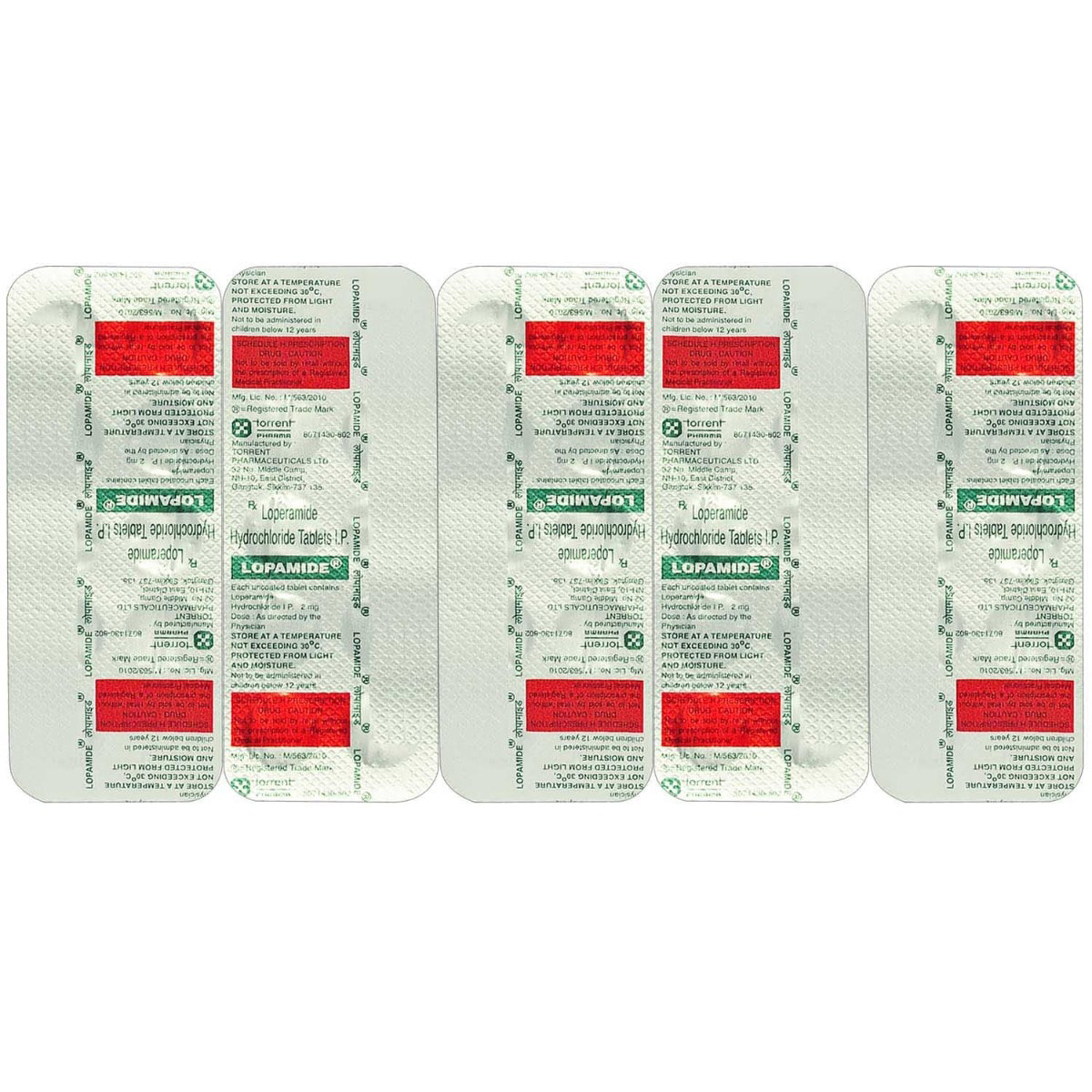 Lopamide Tablet 10's, Pack of 10 TABLETS Lopamide Tablet 10's, Pack of 10 TABLETS