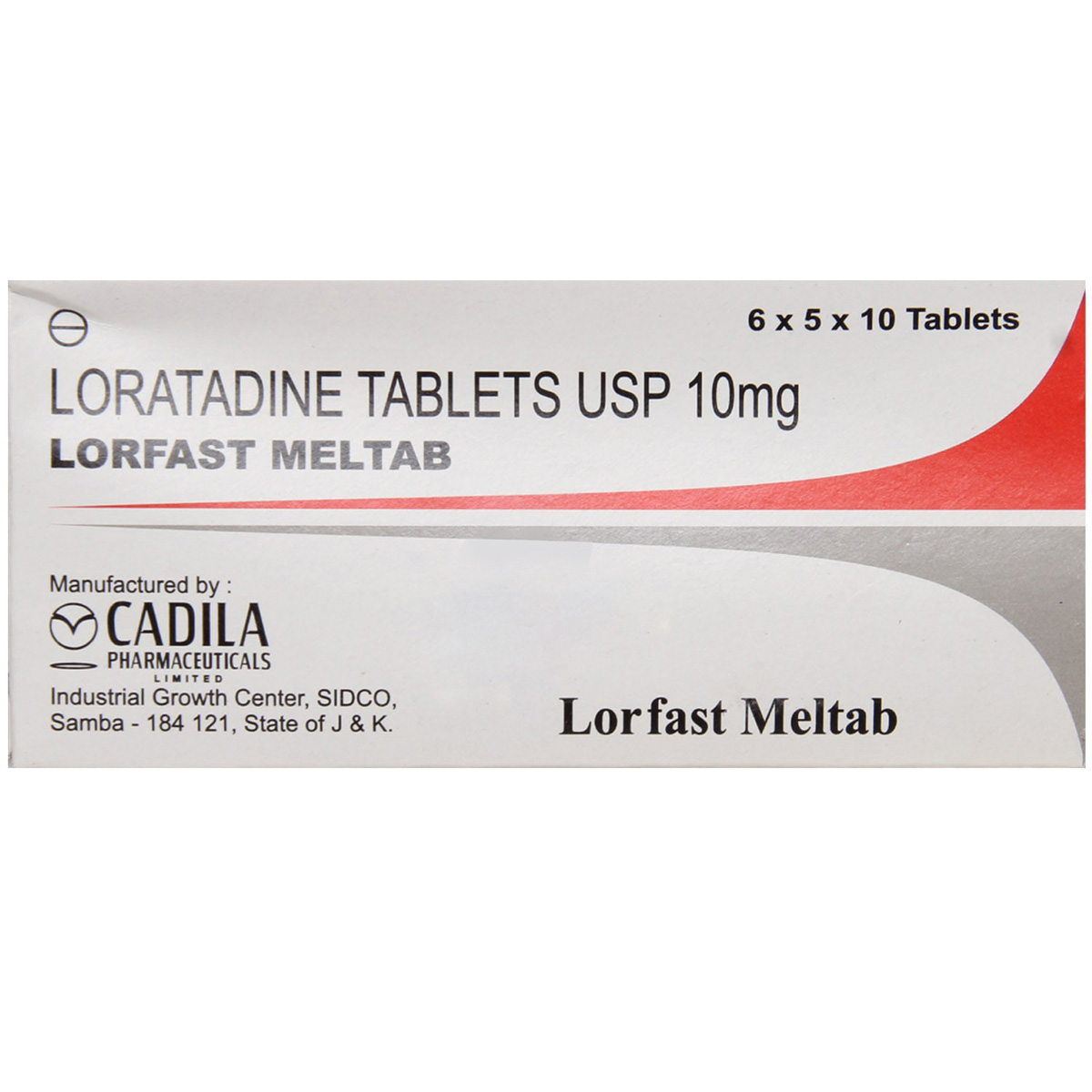 Buy Lorfast Meltab Tablet 10's Online