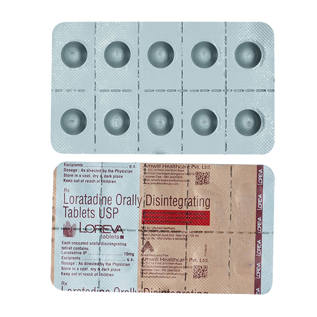 Loreva 10 Tablet 10's, Pack of 10 TABLETS Loreva 10 Tablet 10's, Pack of 10 TABLETS