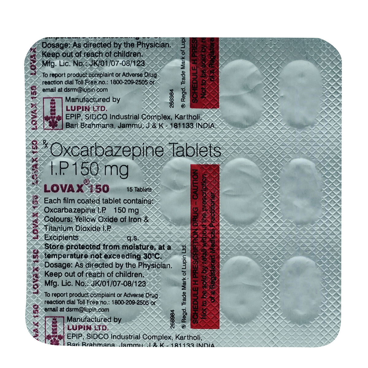 Lovax 150 Tablet 15's, Pack of 15 TABLETS Lovax 150 Tablet 15's, Pack of 15 TABLETS