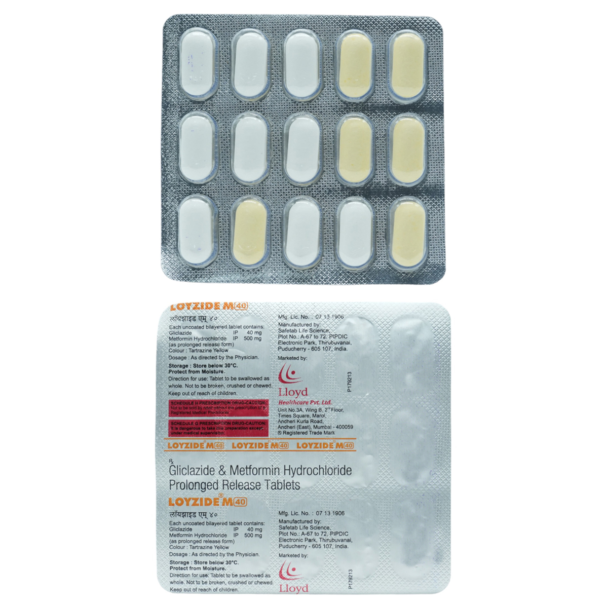 Loyzide M 40 Tablet 15's, Pack of 15 TABLETS Loyzide M 40 Tablet 15's, Pack of 15 TABLETS