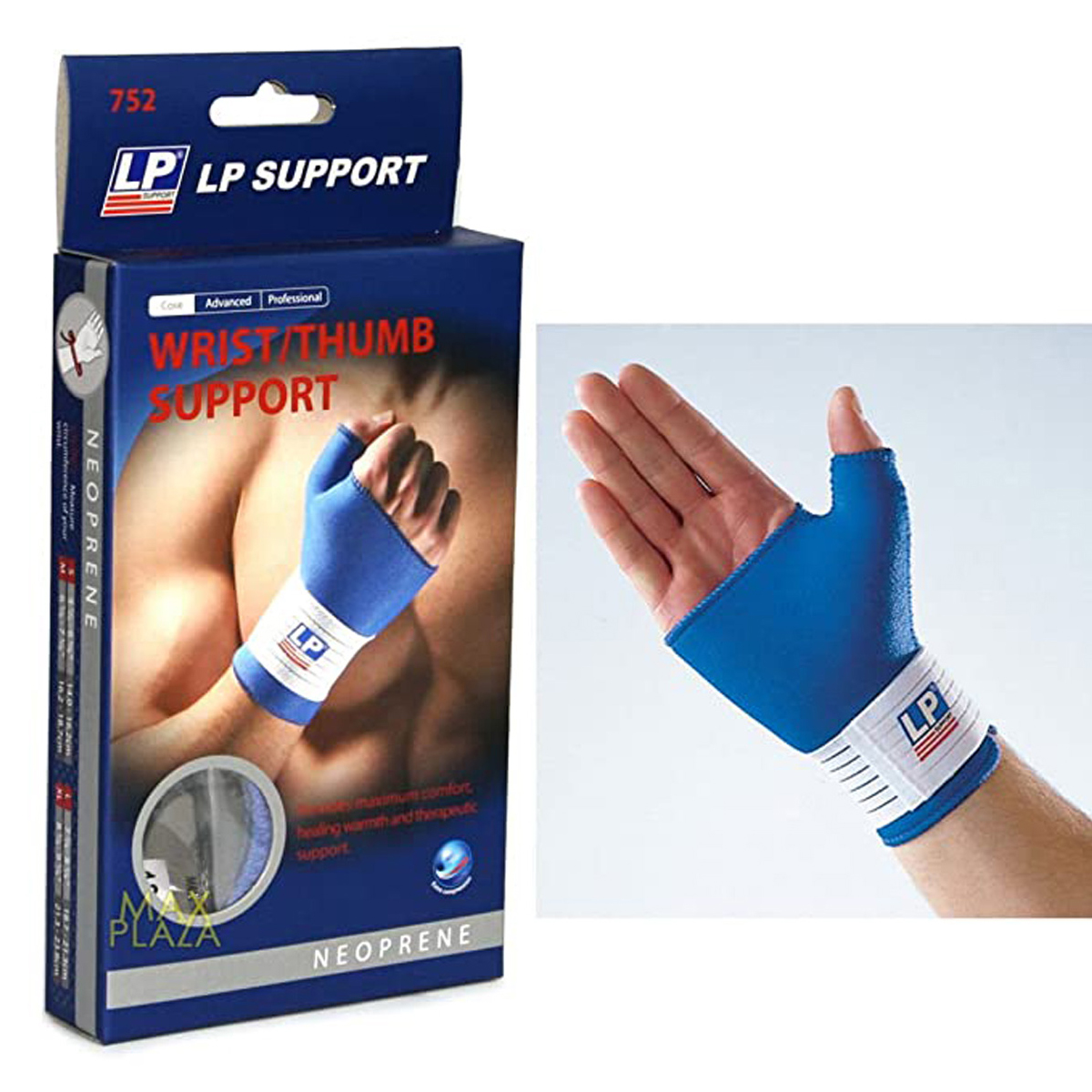 LP Wrist/Thumb Support for Right/Left Wrist Medium, 1 Count, Pack of 1 LP Wrist/Thumb Support for Right/Left Wrist Medium, 1 Count, Pack of 1