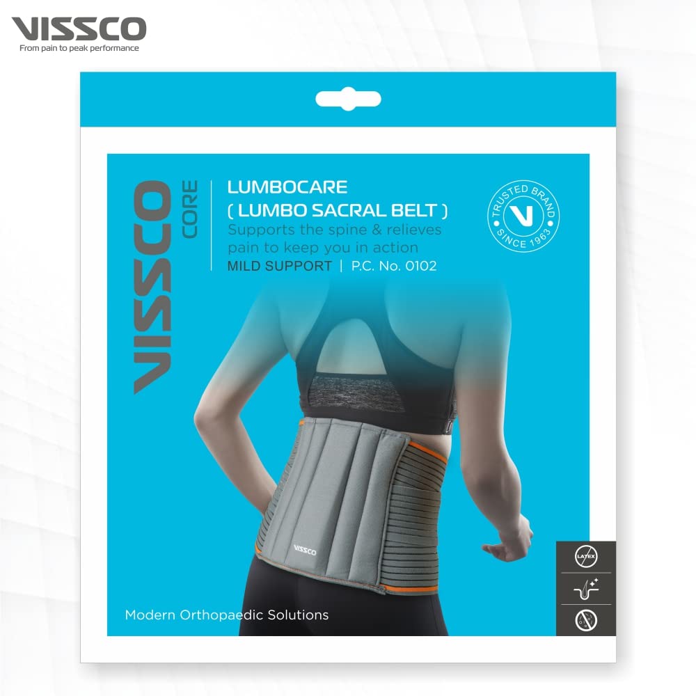 Vissco Lumbo Sacral Belt XL, 1 Count, Pack of 1 Vissco Lumbo Sacral Belt XL, 1 Count, Pack of 1