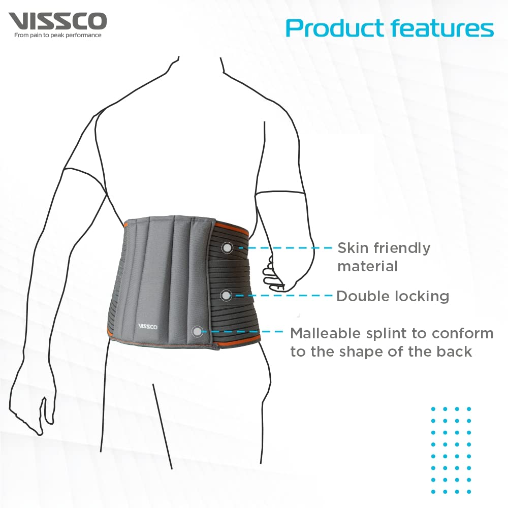Vissco Lumbo Sacral Belt XL, 1 Count, Pack of 1 Vissco Lumbo Sacral Belt XL, 1 Count, Pack of 1