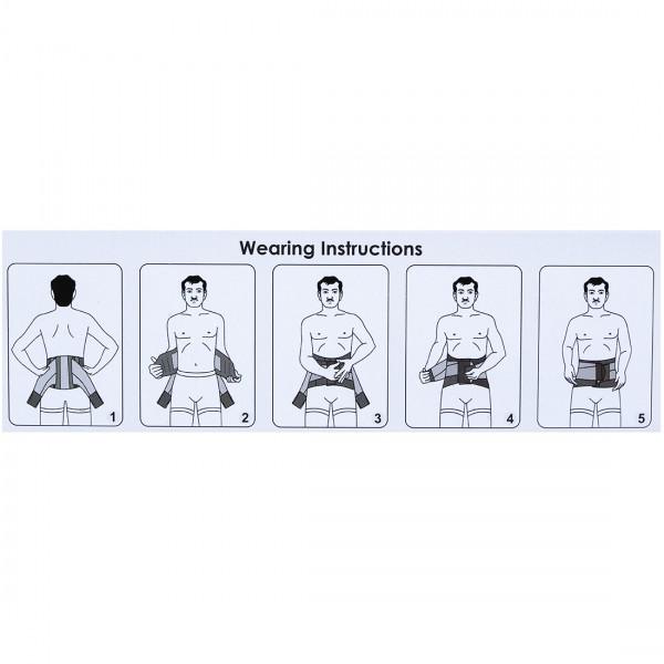 Acura Lumbo Sacral Support Contoured Elastopore Large, 1 Count, Pack of 1 Acura Lumbo Sacral Support Contoured Elastopore Large, 1 Count, Pack of 1