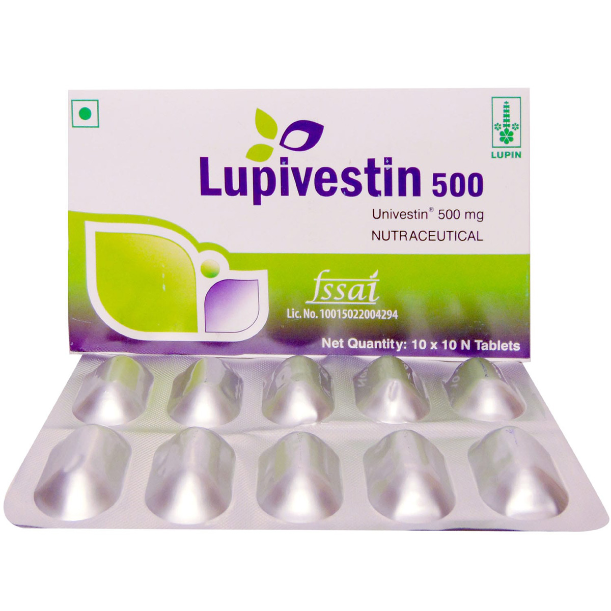 Buy Lupivestin 500 Tablet 10's Online