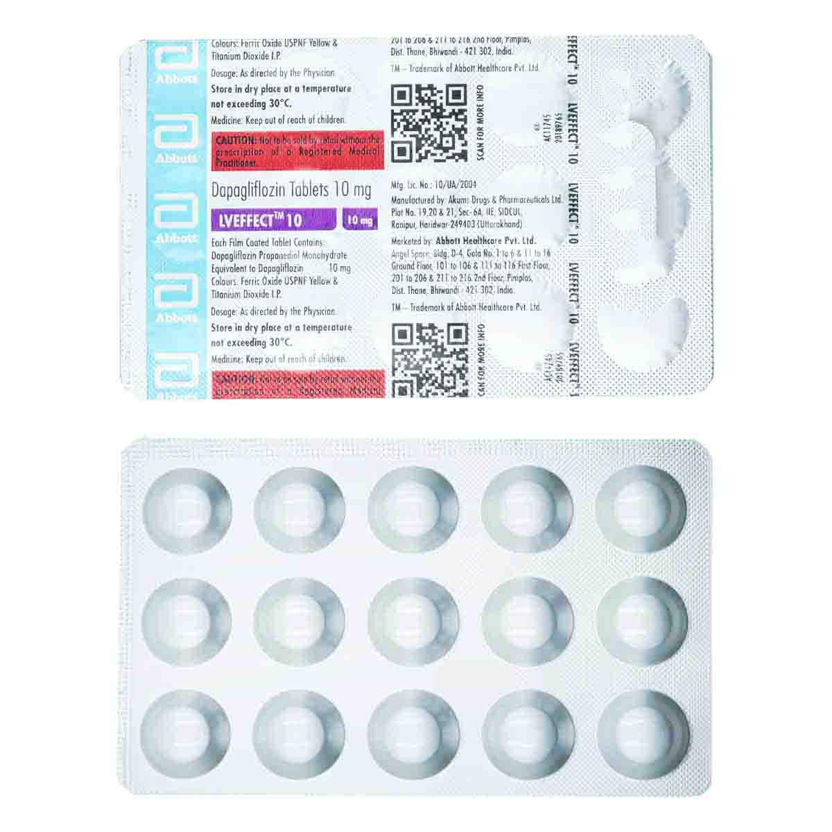 Lveffect 10 Tablet 15's, Pack of 15 TabletS Lveffect 10 Tablet 15's, Pack of 15 TabletS