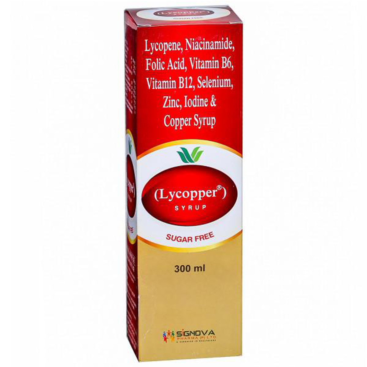 Lycopper Sugar Free Syrup 300 ml, Pack of 1 SYRUP Lycopper Sugar Free Syrup 300 ml, Pack of 1 SYRUP