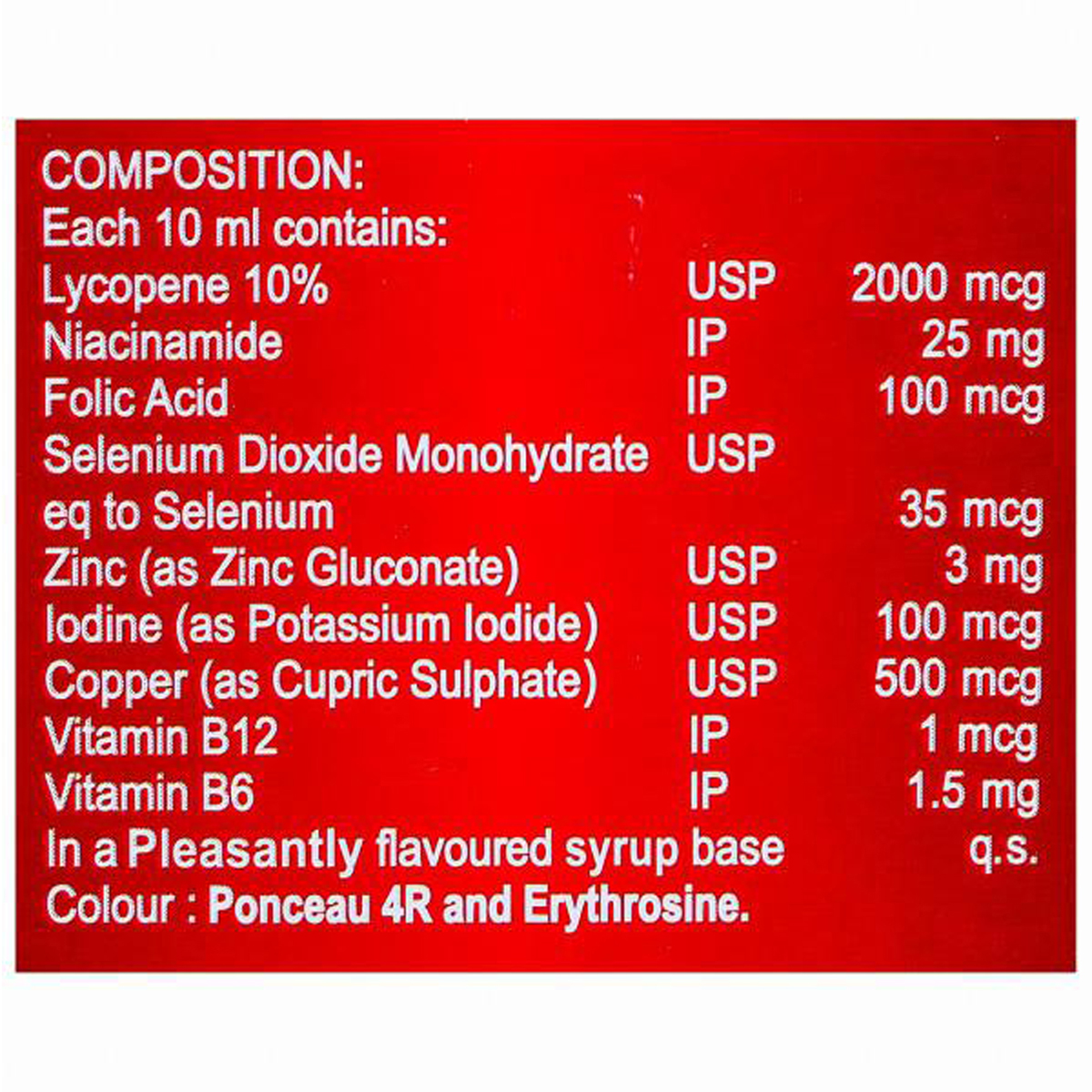 Lycopper Sugar Free Syrup 300 ml, Pack of 1 SYRUP Lycopper Sugar Free Syrup 300 ml, Pack of 1 SYRUP