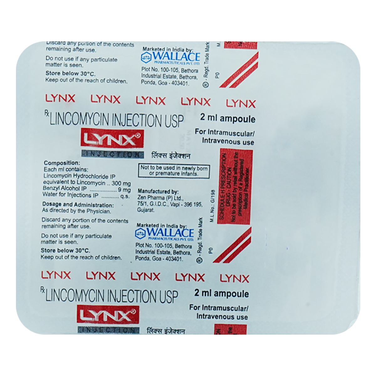 Lynx Injection 2 ml, Pack of 1 Injection Lynx Injection 2 ml, Pack of 1 Injection