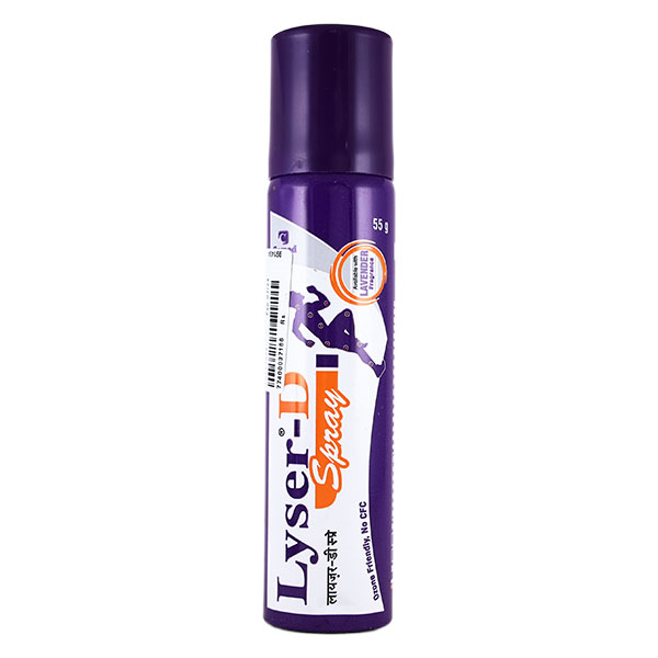 Lyser-D Spray 55 gm, Pack of 1 Spray Lyser-D Spray 55 gm, Pack of 1 Spray