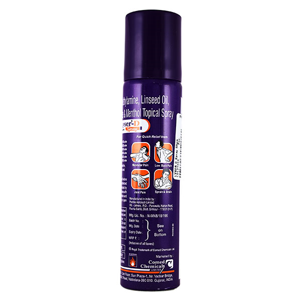 Lyser-D Spray 55 gm, Pack of 1 Spray Lyser-D Spray 55 gm, Pack of 1 Spray
