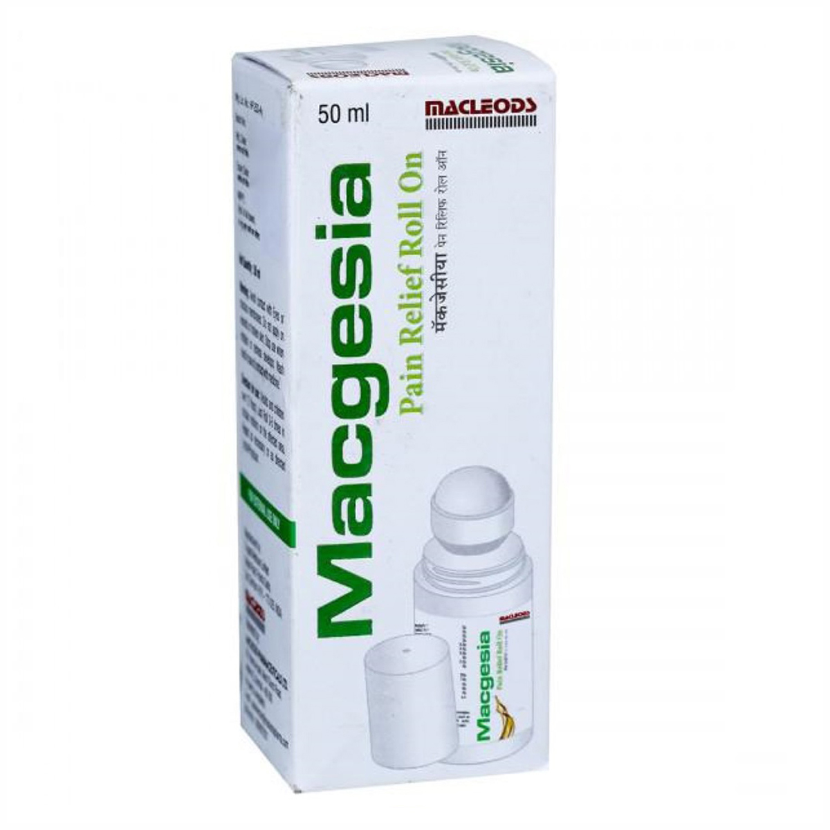 Macgesia Pain Relief Roll On, 50 ml, Pack of 1 Macgesia Pain Relief Roll On, 50 ml, Pack of 1