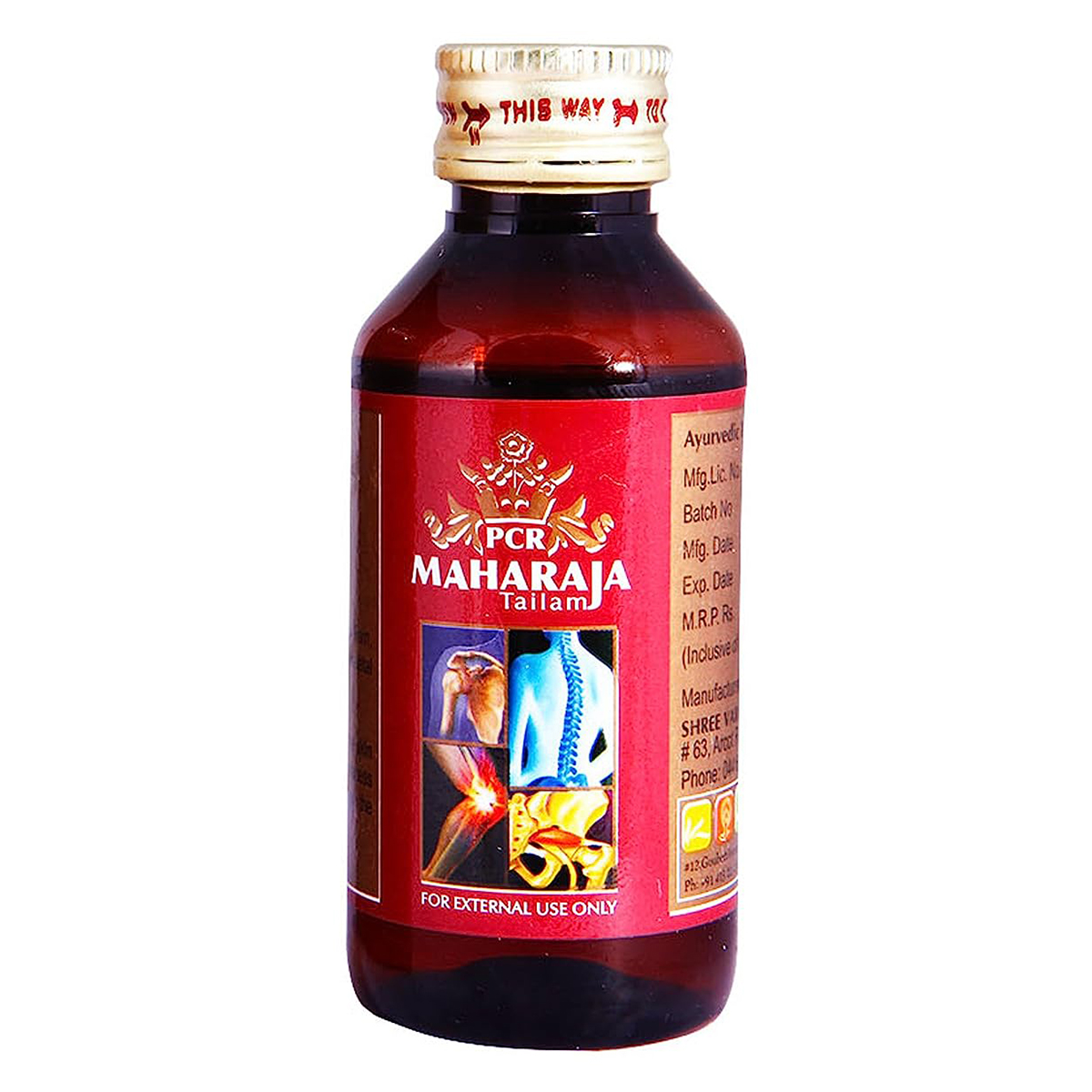 Maharaja Thailam 100 Ml, Pack of 1 Maharaja Thailam 100 Ml, Pack of 1