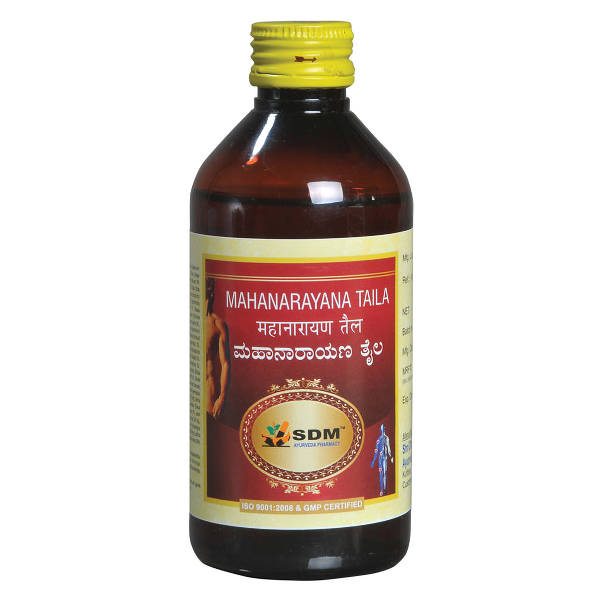 SDM Mahanarayana Taila, 100 ml, Pack of 1 SDM Mahanarayana Taila, 100 ml, Pack of 1