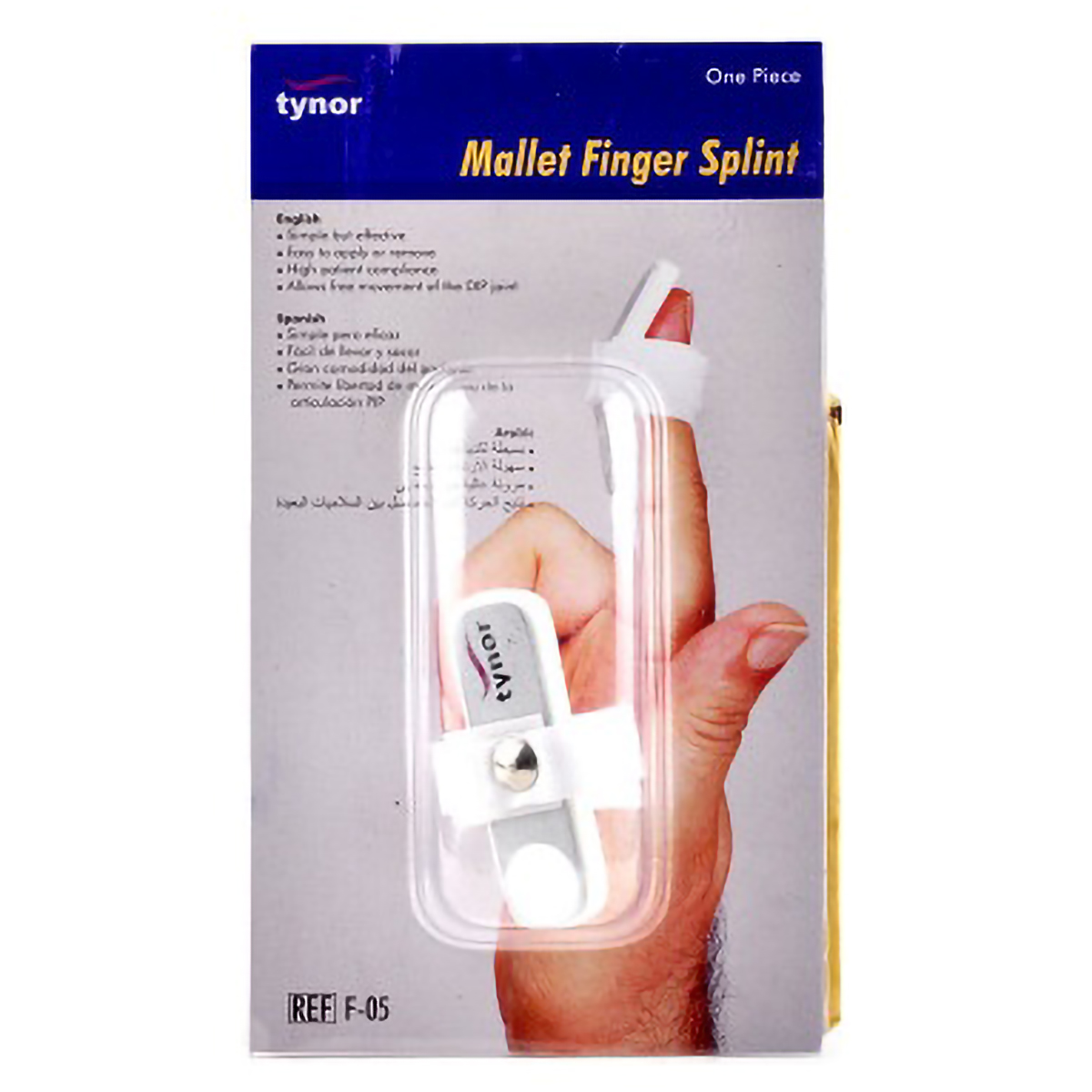 Tynor Mallet Finger Spling Universal, 1 Count, Pack of 1