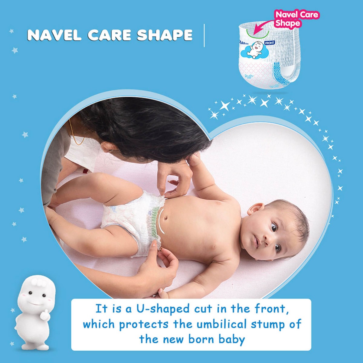 MamyPoko Extra Absorb Diaper Pants New Born, 16 Count, Pack of 1 MamyPoko Extra Absorb Diaper Pants New Born, 16 Count, Pack of 1