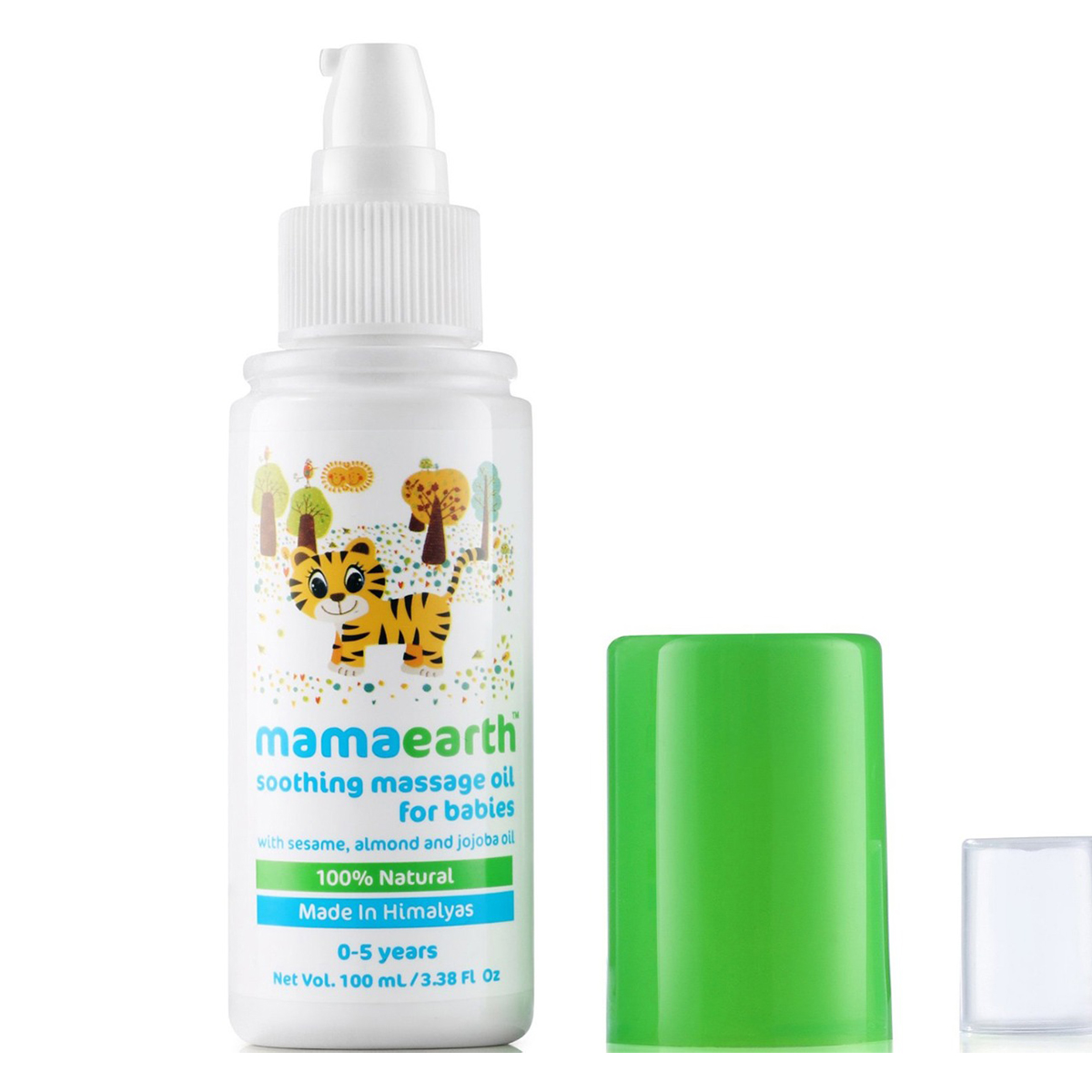 Mamaearth Soothing Massage Oil For Babies with Sesame, Almond & jojoba Oil, 0 to 5 Years, 100 ml, Pack of 1 Mamaearth Soothing Massage Oil For Babies with Sesame, Almond & jojoba Oil, 0 to 5 Years, 100 ml, Pack of 1