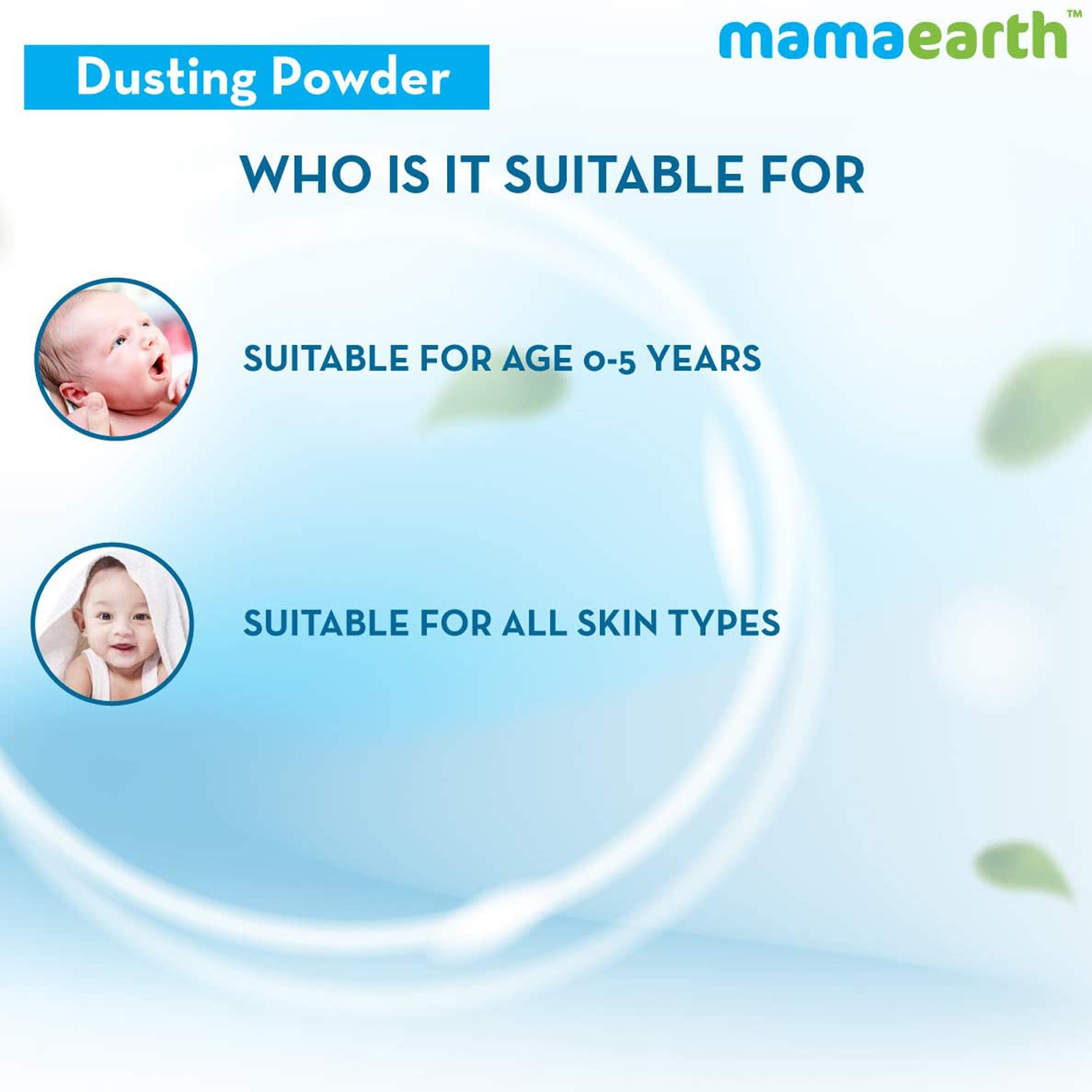 Mamaearth Dusting Powder for Babies (0-5 Years), 300 gm, Pack of 1 Mamaearth Dusting Powder for Babies (0-5 Years), 300 gm, Pack of 1