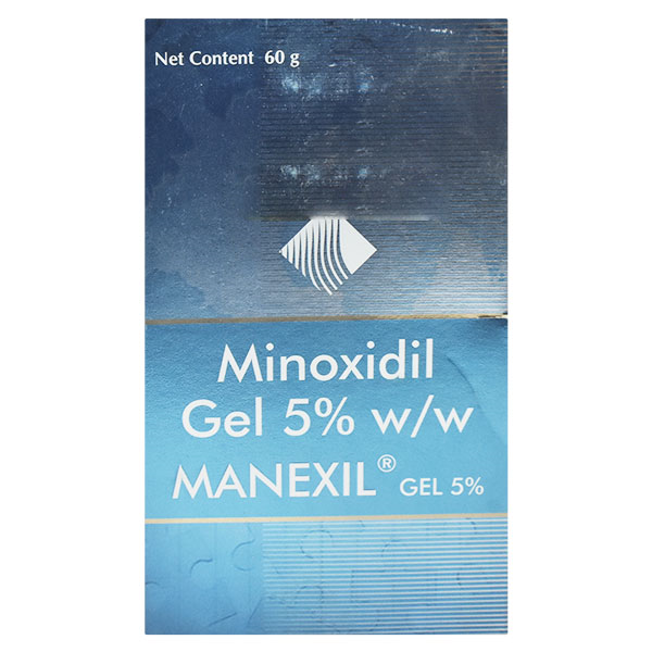 Manexil 5% Gel 60 gm, Pack of 1 GEL Manexil 5% Gel 60 gm, Pack of 1 GEL