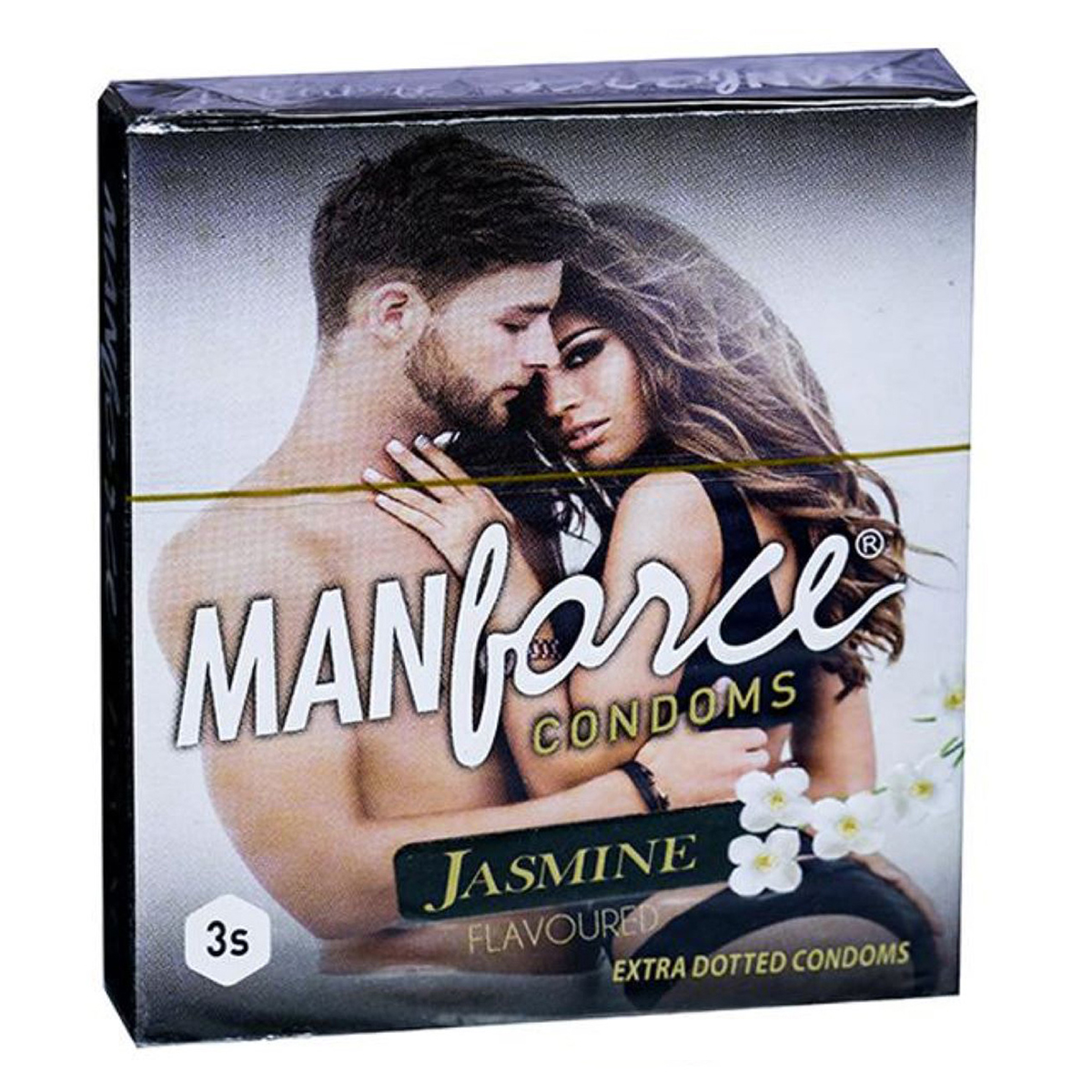 Manforce Jasmine Flavour Condoms, 3 Count, Pack of 1 Manforce Jasmine Flavour Condoms, 3 Count, Pack of 1