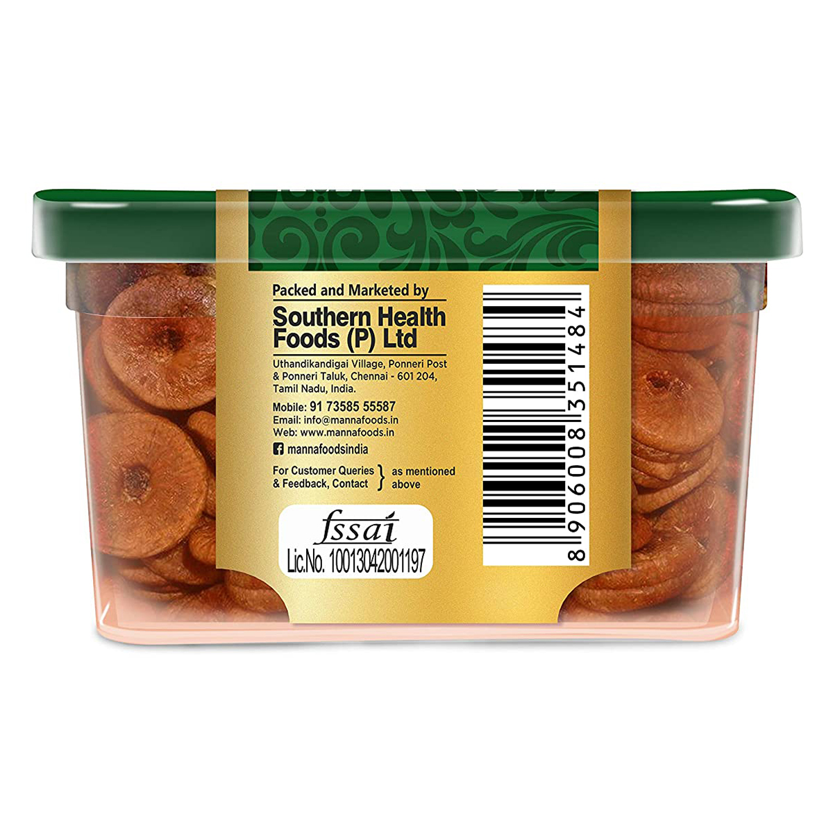 Manna Dried Aegean Figs, 180 gm, Pack of 1 Manna Dried Aegean Figs, 180 gm, Pack of 1