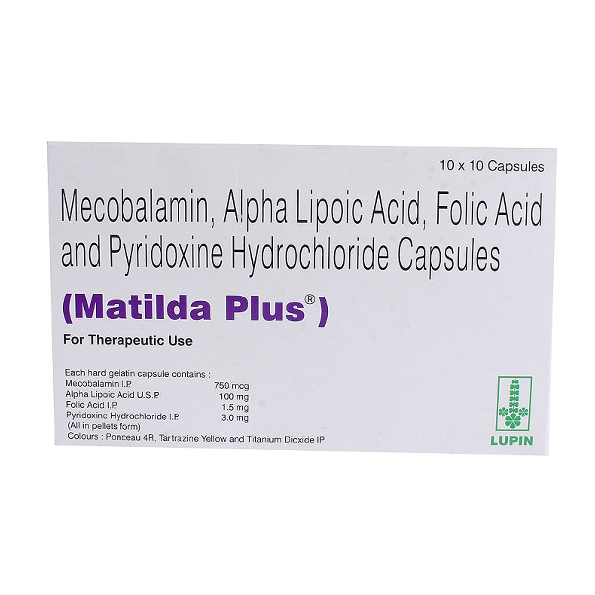 Matilda Plus Capsule 10's, Pack of 10 CAPSULES Matilda Plus Capsule 10's, Pack of 10 CAPSULES