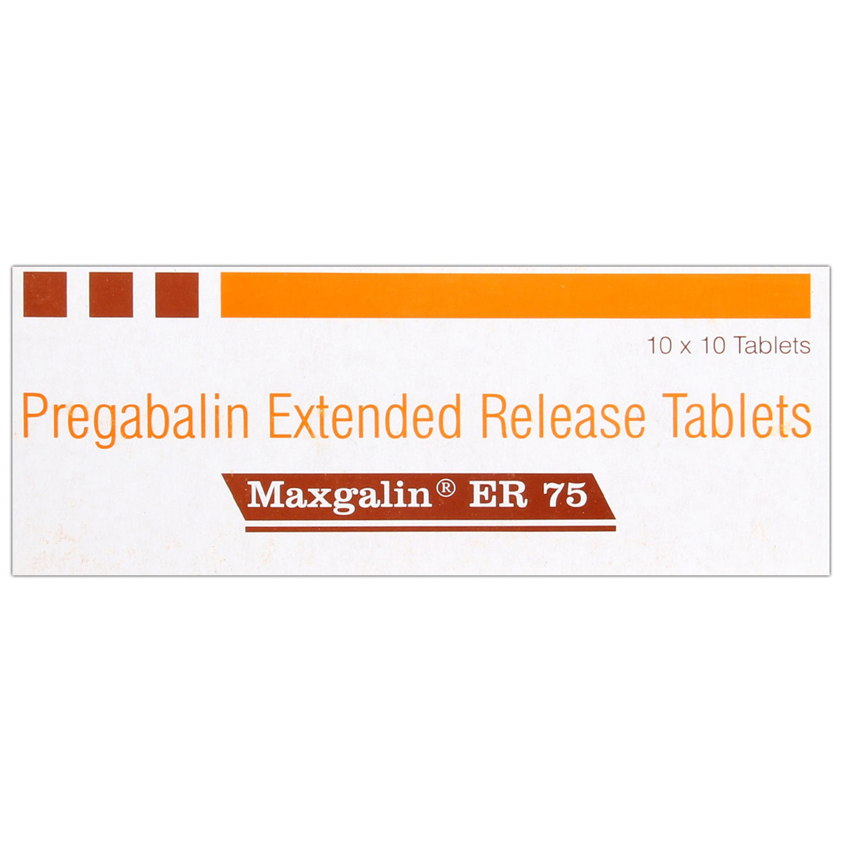 Maxgalin ER 75 Tablet 10's, Pack of 10 TABLETS Maxgalin ER 75 Tablet 10's, Pack of 10 TABLETS