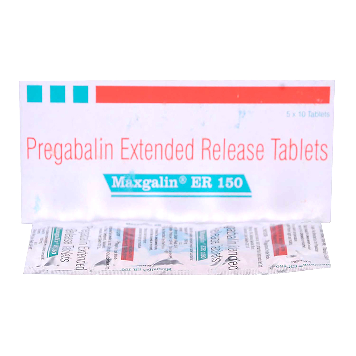 Maxgalin ER 150 Tablet 10's, Pack of 10 TABLETS Maxgalin ER 150 Tablet 10's, Pack of 10 TABLETS