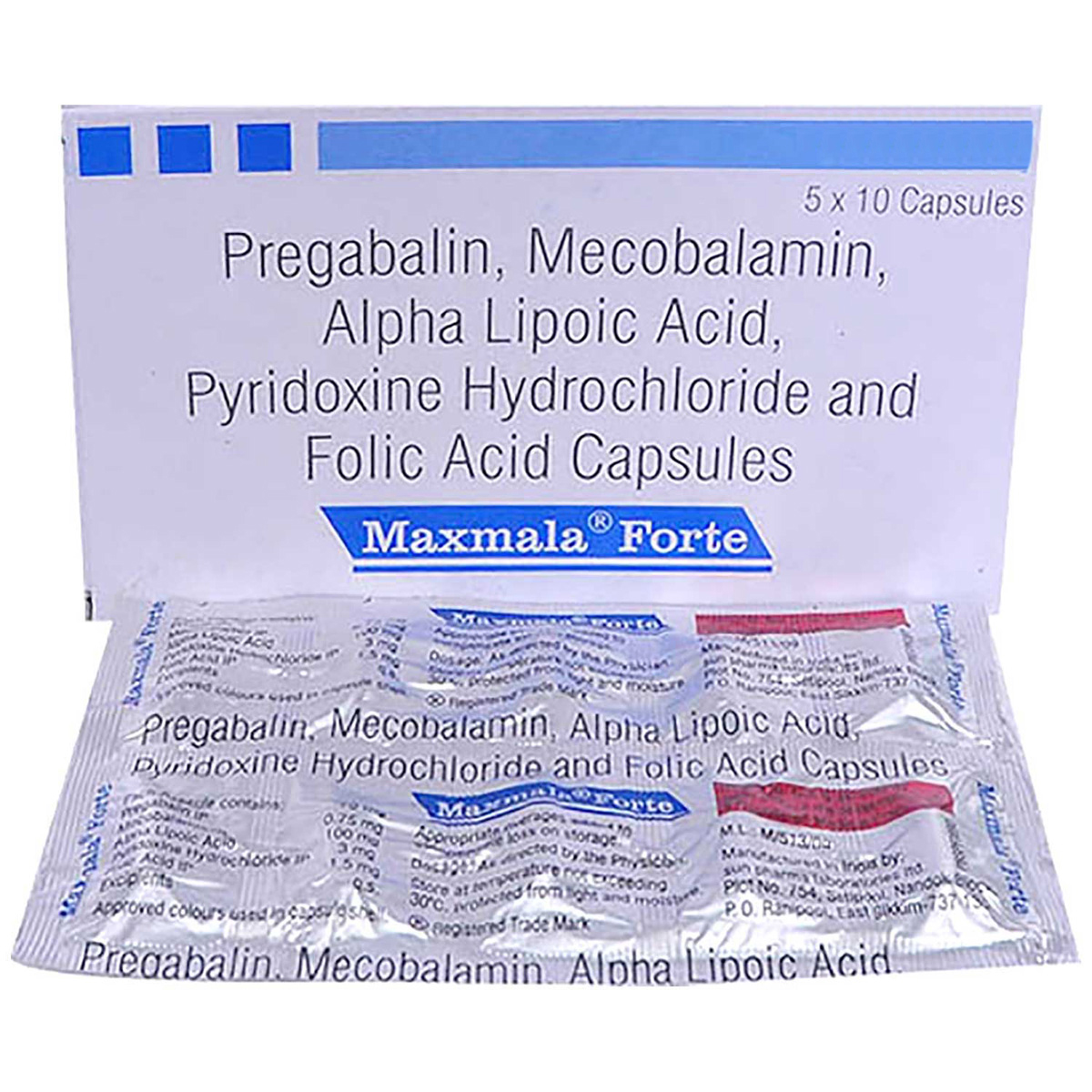 Maxmala Forte Capsule 10's, Pack of 10 CAPSULES Maxmala Forte Capsule 10's, Pack of 10 CAPSULES