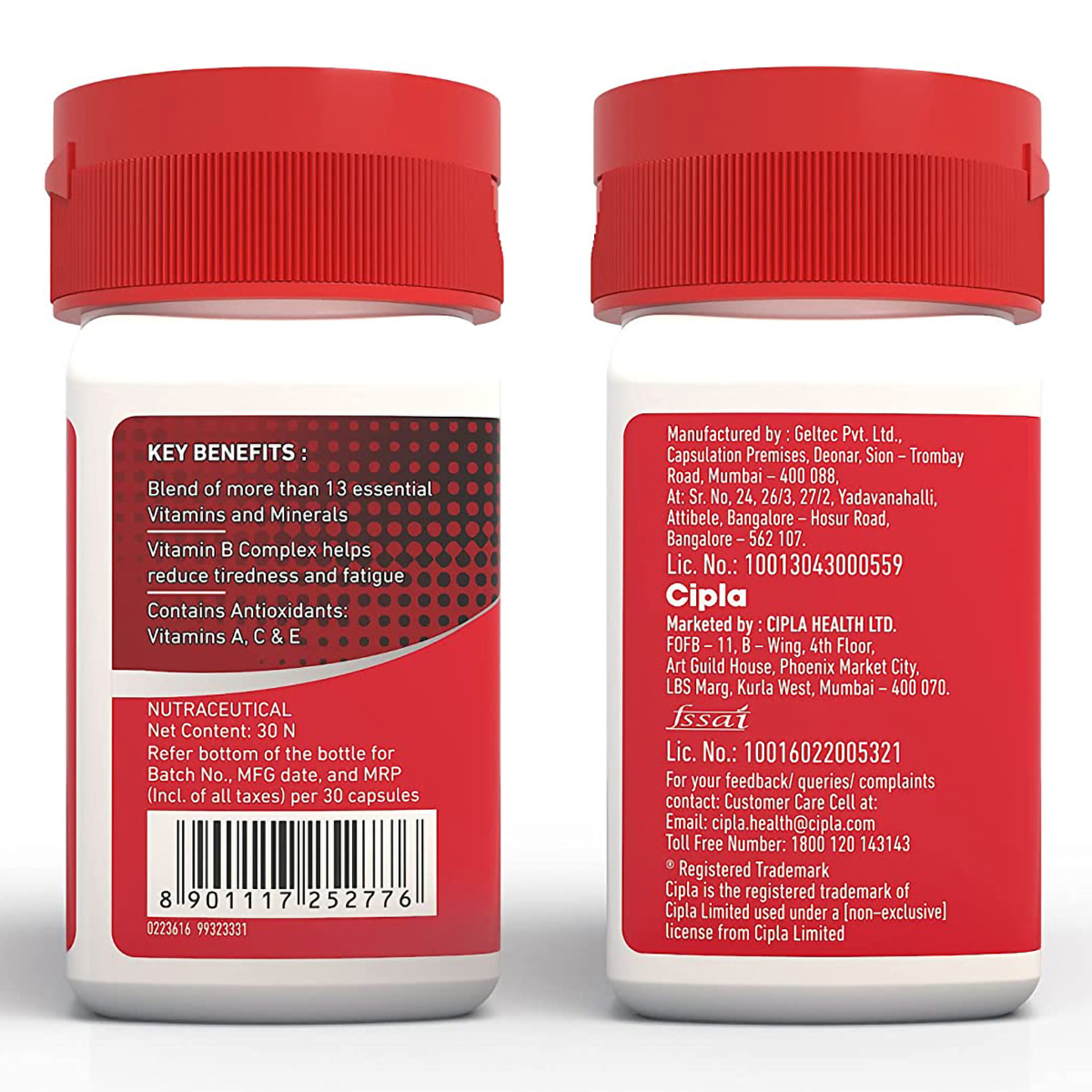 Maxirich Daily Multivitamin, 30 Capsules, Pack of 1 Maxirich Daily Multivitamin, 30 Capsules, Pack of 1