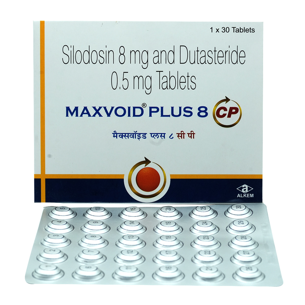 Maxvoid Plus 8 CP Tablet 30's, Pack of 30 Maxvoid Plus 8 CP Tablet 30's, Pack of 30