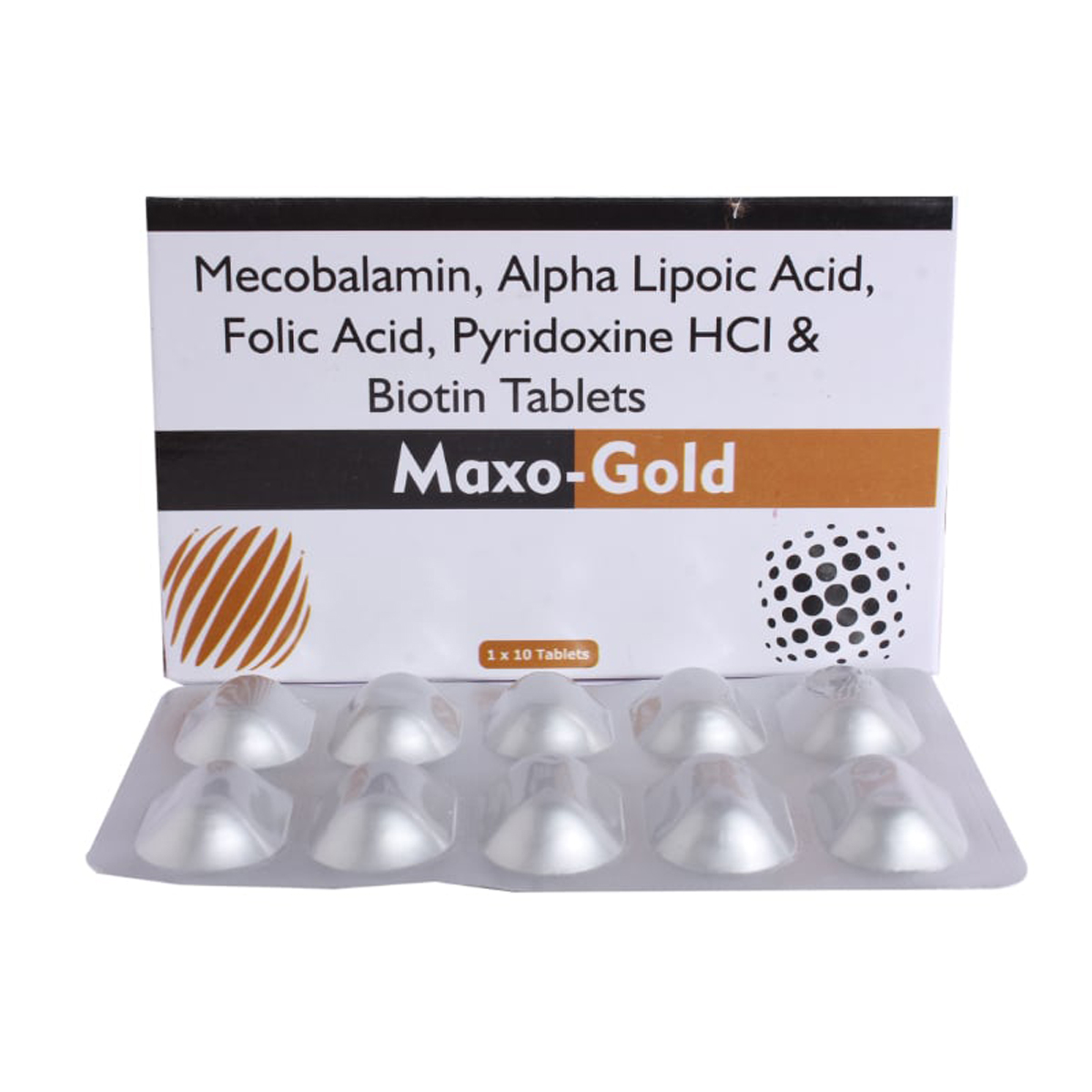Maxo Gold Tablet 10's, Pack of 10 TabletS Maxo Gold Tablet 10's, Pack of 10 TabletS