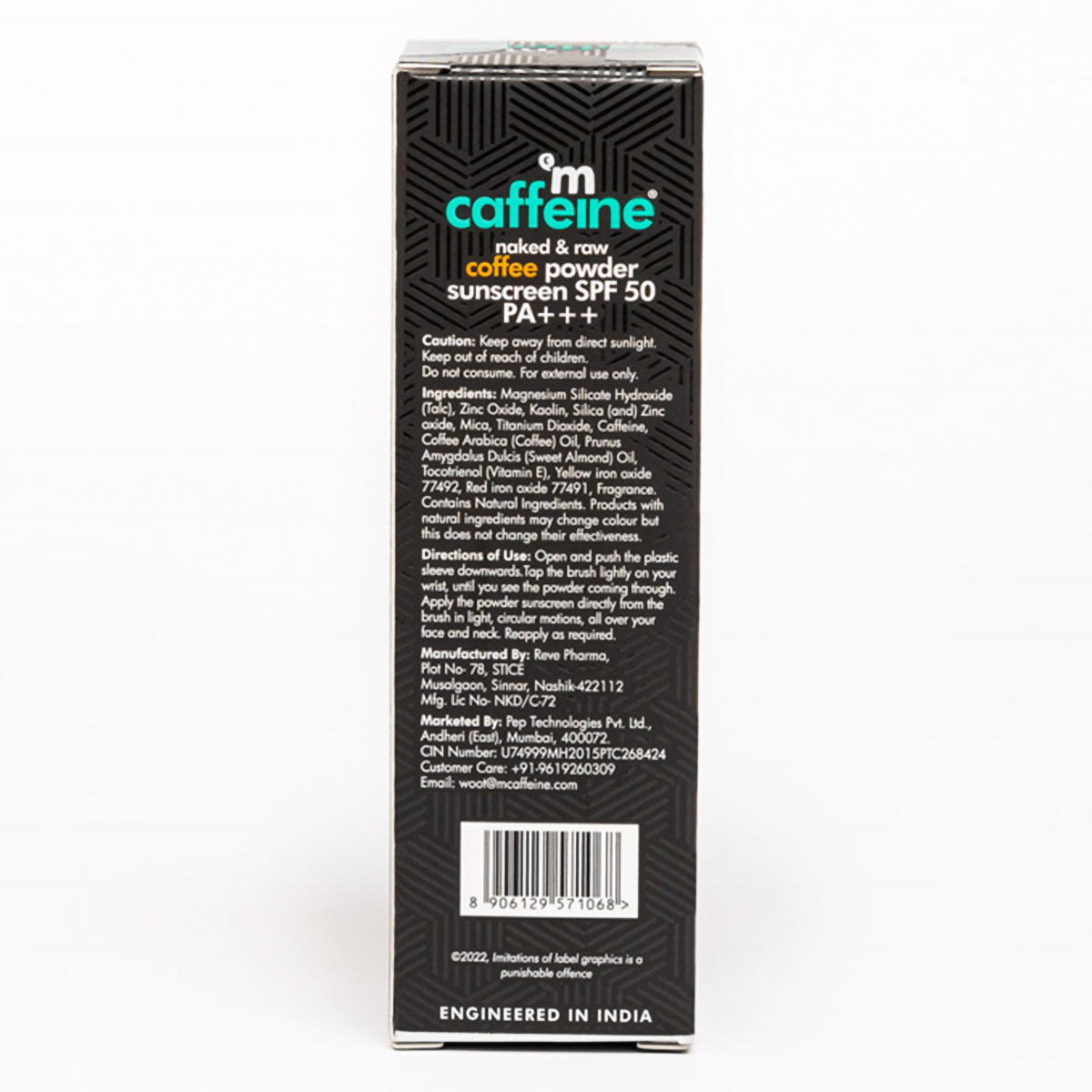 Mcaffeine Coffee Powder SPF 50 PA+++ Sunscreen, 4 gm, Pack of 1 Mcaffeine Coffee Powder SPF 50 PA+++ Sunscreen, 4 gm, Pack of 1