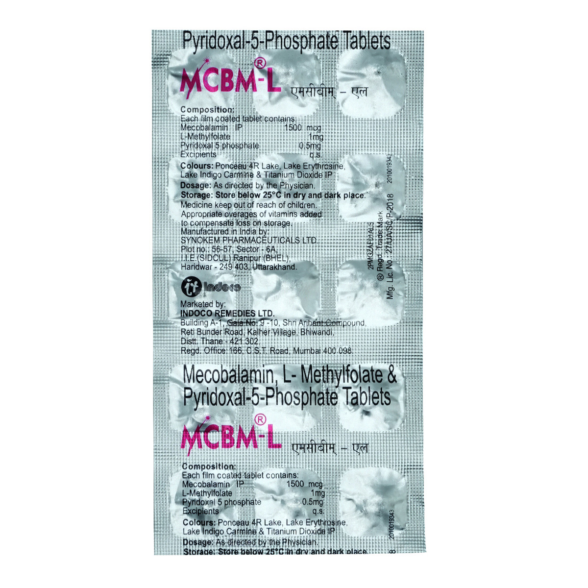 Buy Mcbm-L Tablet 15's Online