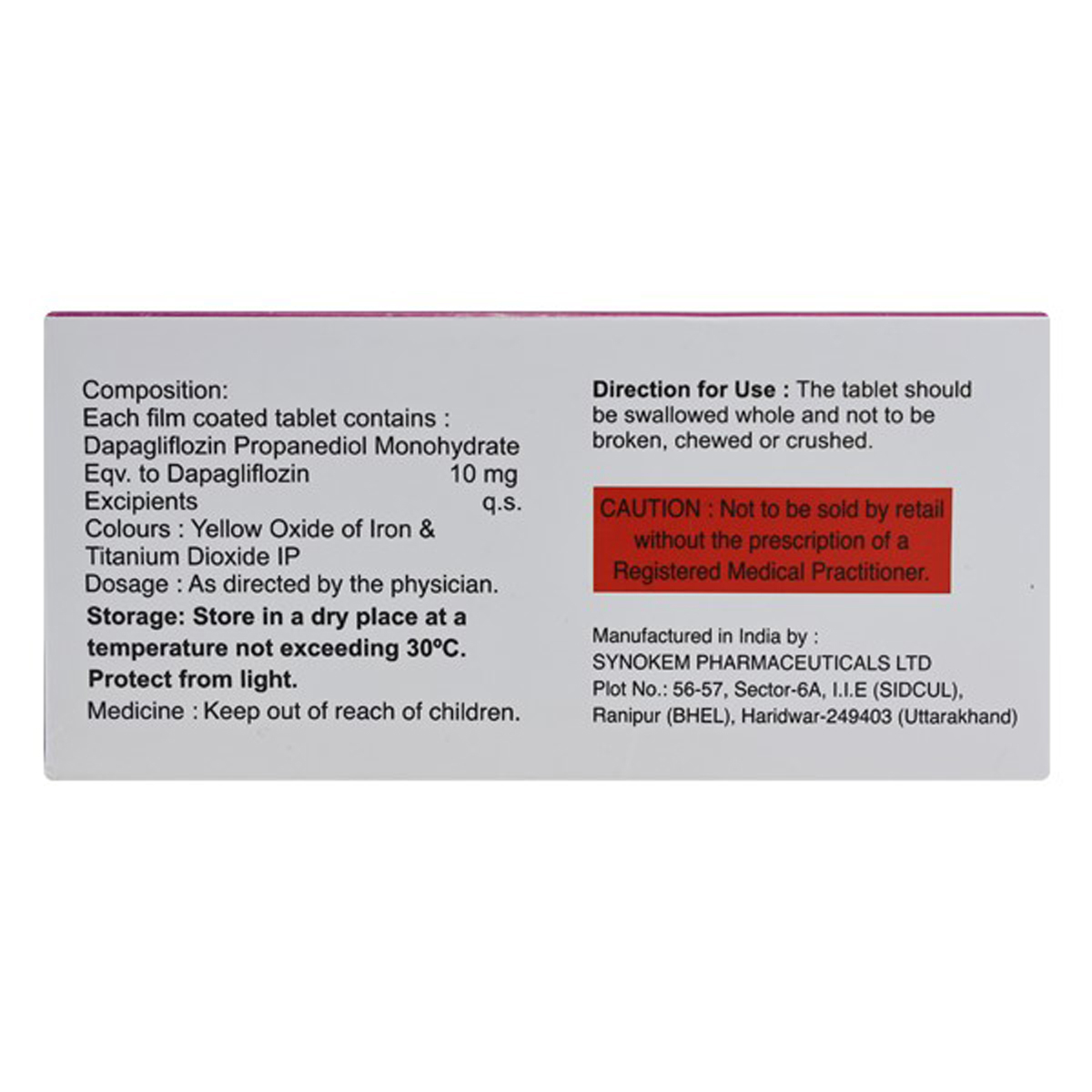 Mdapa 10 Tablet 15's, Pack of 15 TABLETS Mdapa 10 Tablet 15's, Pack of 15 TABLETS