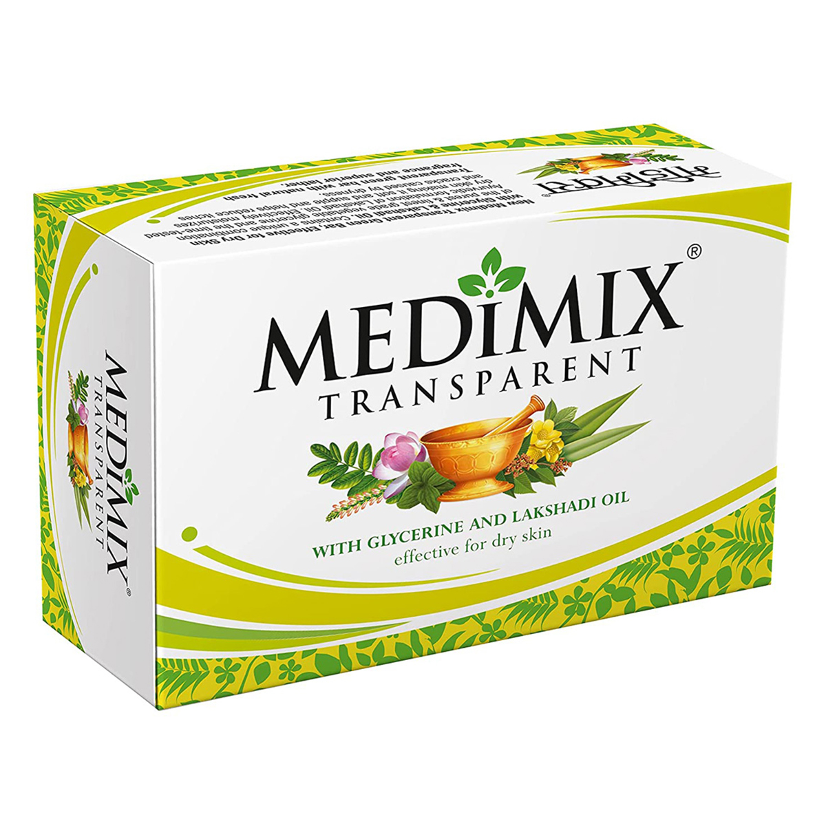 Medimix Transparent Soap 125 gm | With Natural Glycerin & Lakshadi Oil | Moisturises | For Dry Skin, Pack of 1 Medimix Transparent Soap 125 gm | With Natural Glycerin & Lakshadi Oil | Moisturises | For Dry Skin, Pack of 1