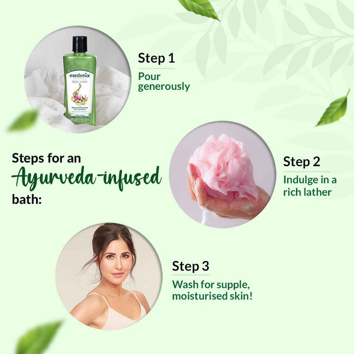 Medimix Natural Glycerine Body Wash 250 ml | With Lakshadi Oil | Deep Hydration | Long lasting Moisturisation | For Moisturised Skin, Pack of 1 Medimix Natural Glycerine Body Wash 250 ml | With Lakshadi Oil | Deep Hydration | Long lasting Moisturisation | For Moisturised Skin, Pack of 1