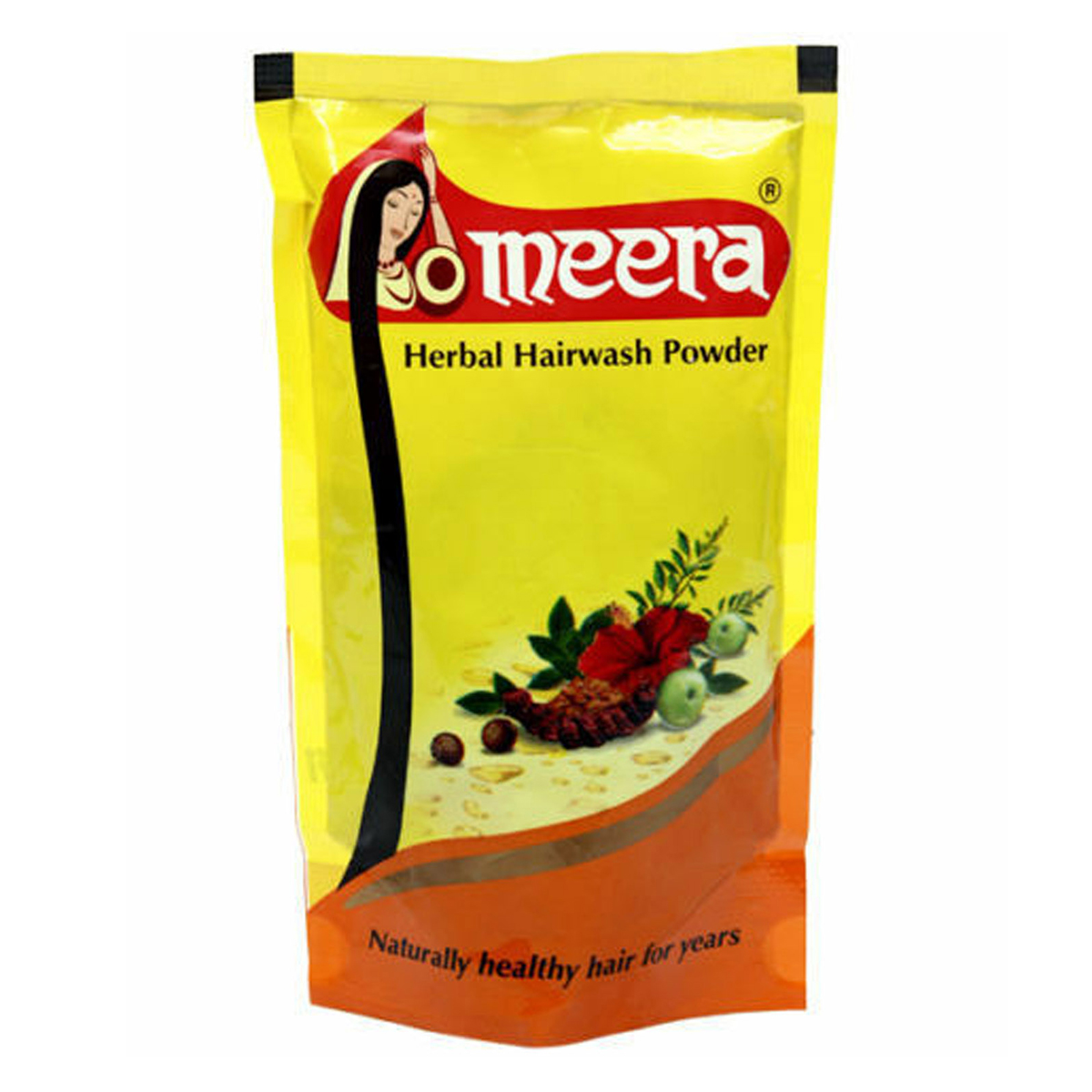 Meera Herbal Hair Wash Powder, 100 gm Refill Pack, Pack of 1 Meera Herbal Hair Wash Powder, 100 gm Refill Pack, Pack of 1