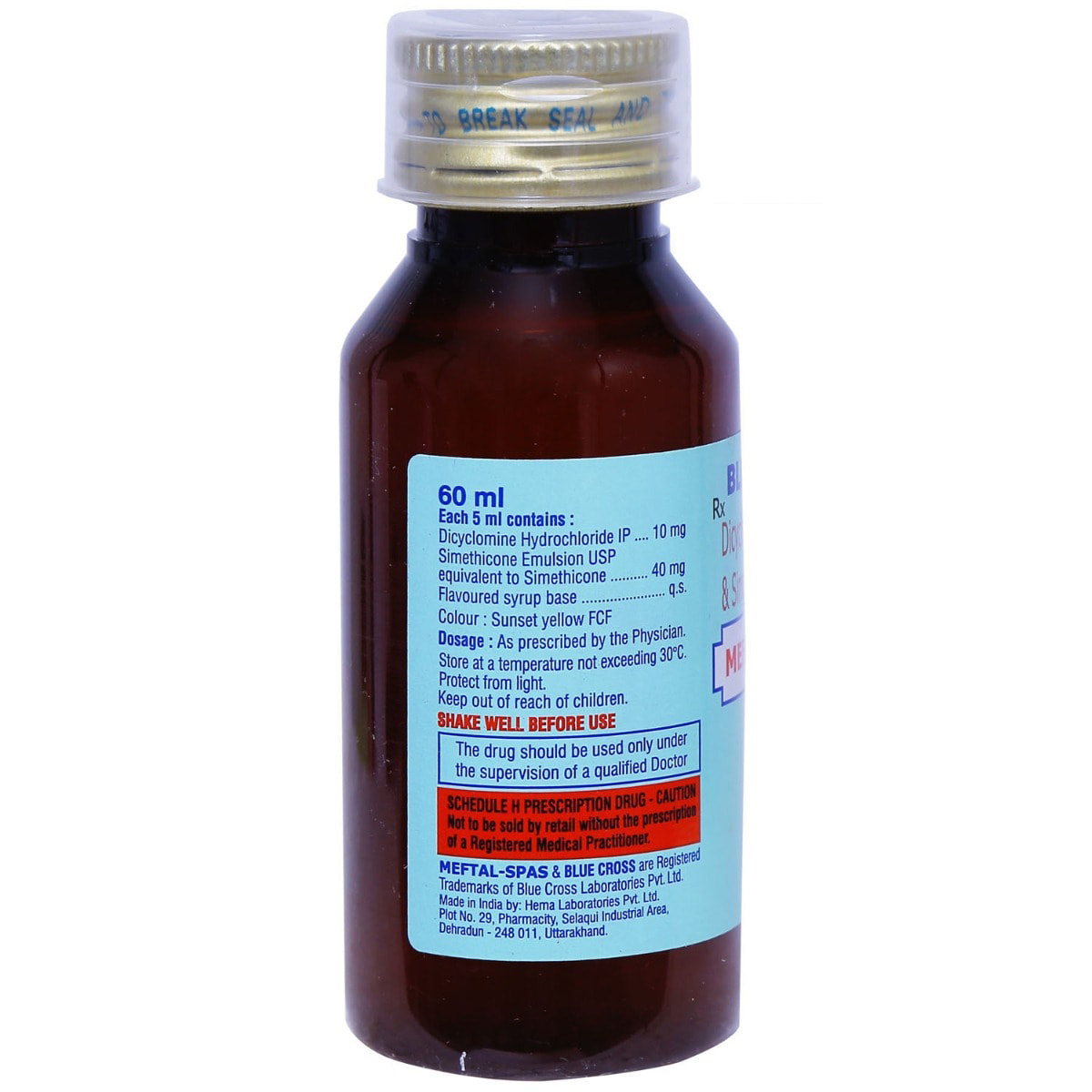 Meftal-Spas Suspension 60 ml, Pack of 1 SUSPENSION Meftal-Spas Suspension 60 ml, Pack of 1 SUSPENSION