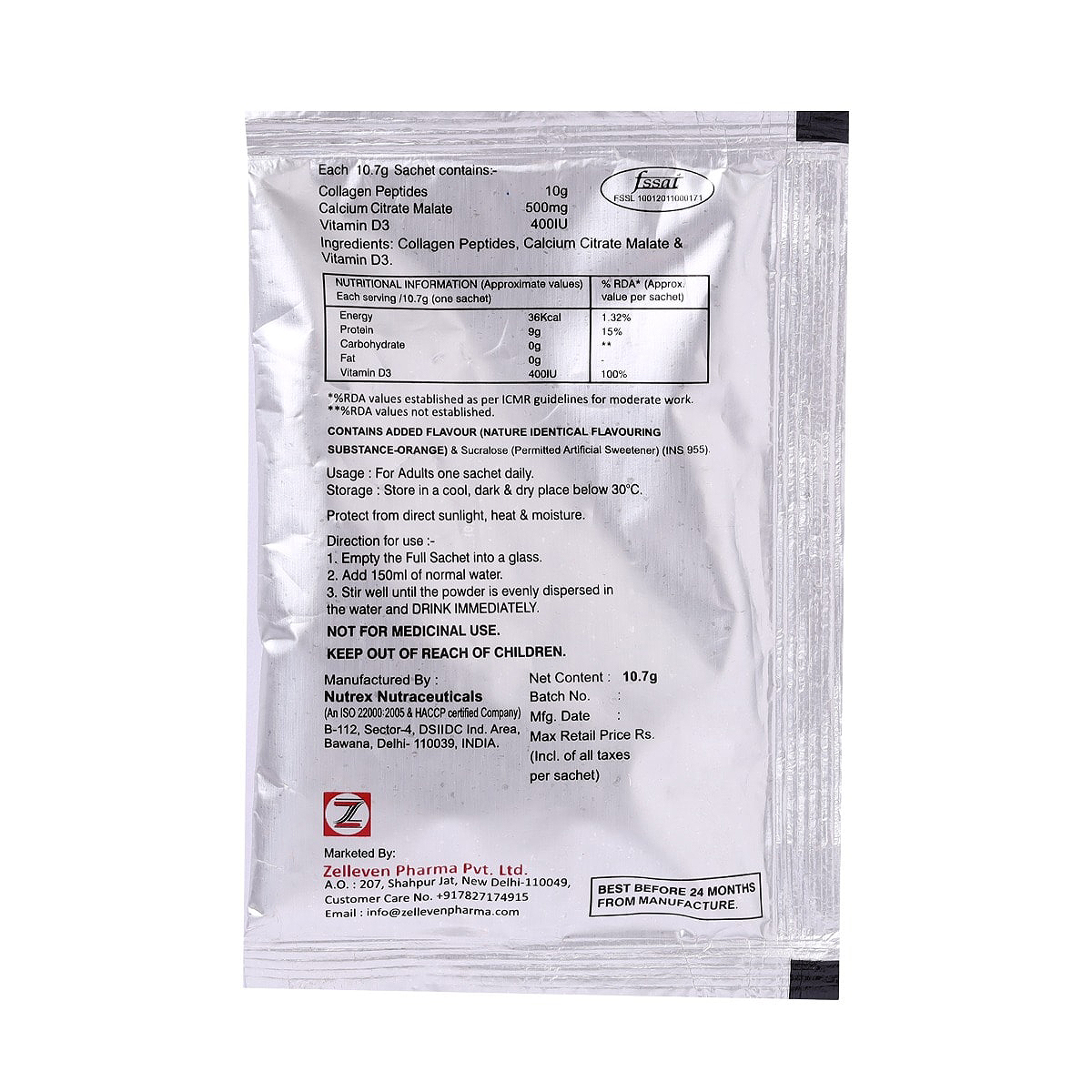 Megabone Sachet 10.7 gm, Pack of 1 Megabone Sachet 10.7 gm, Pack of 1