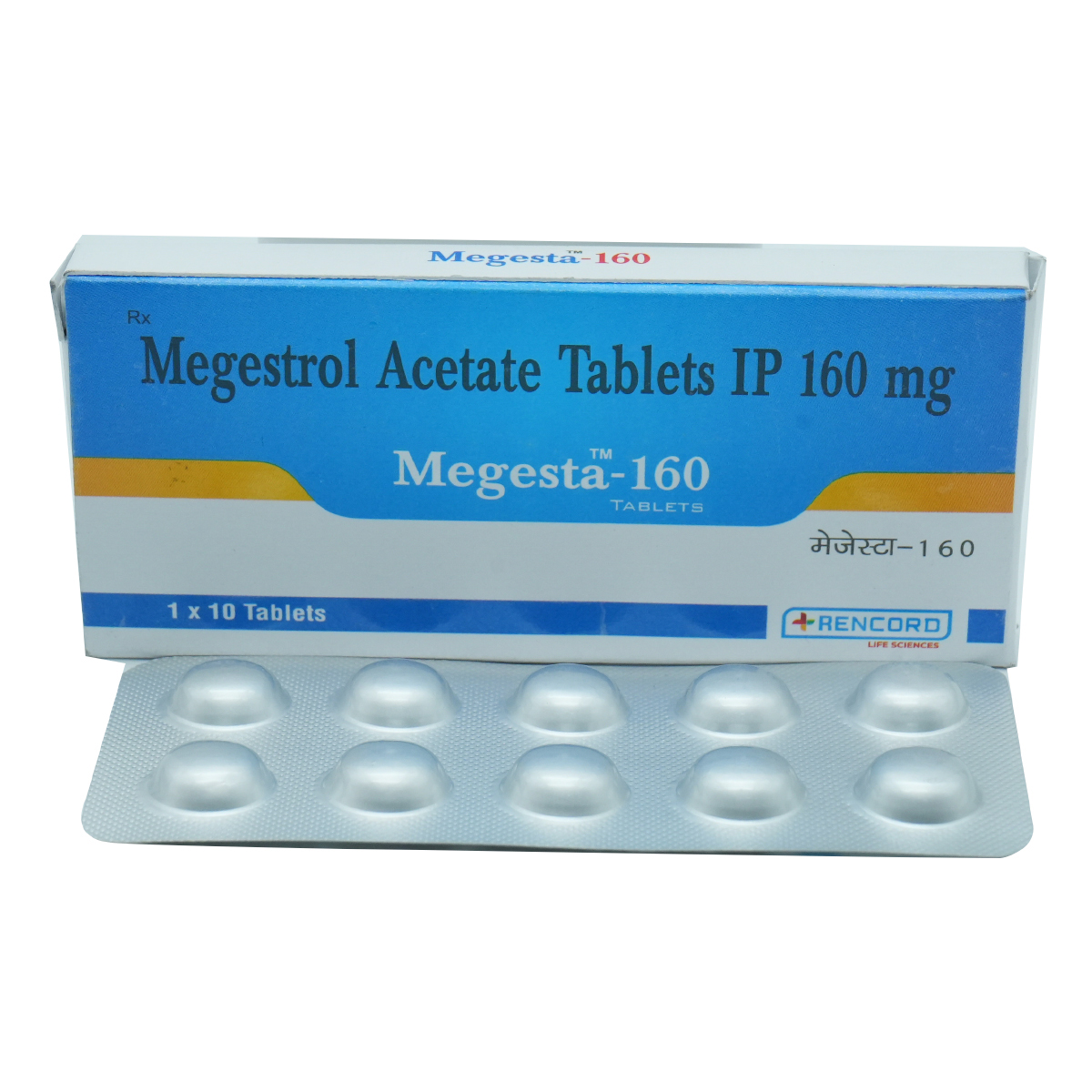 Megesta-160 Tablet 10's, Pack of 10 TabletS Megesta-160 Tablet 10's, Pack of 10 TabletS